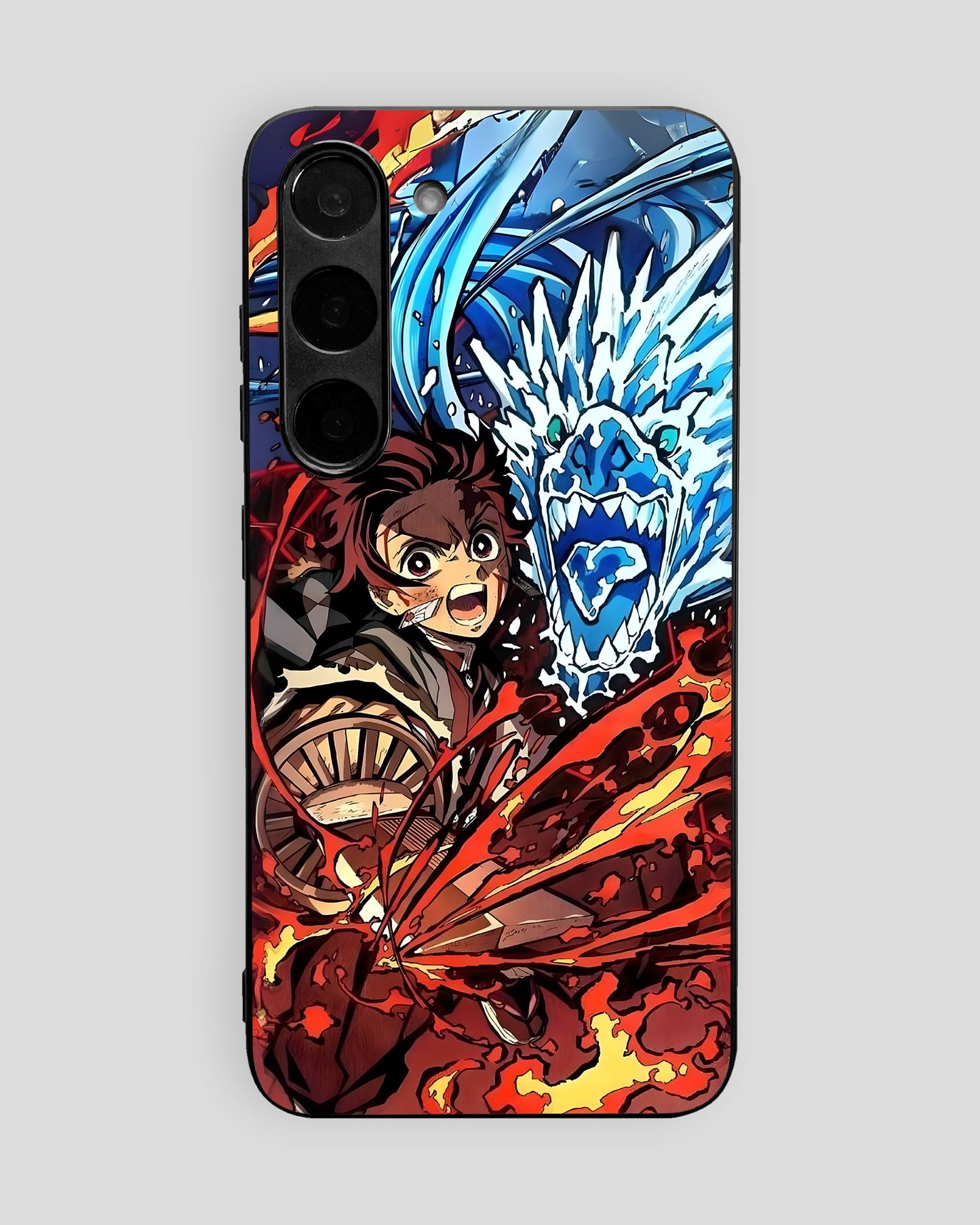 Demon Slayer Glass Mobile Cover