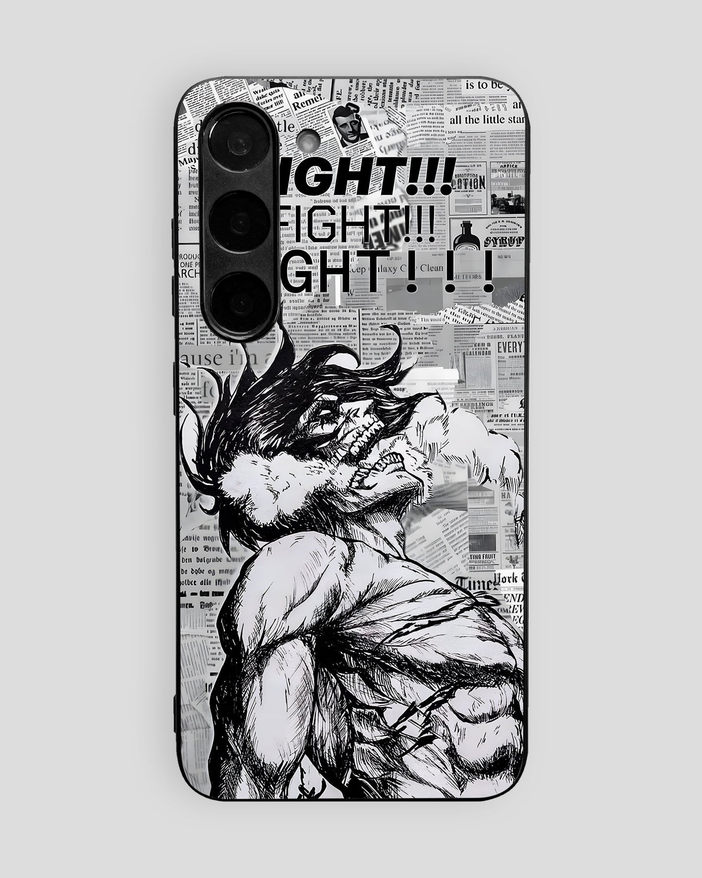 Attack On Titan Glass Mobile Cover