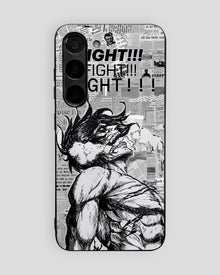 Attack On Titan Glass Mobile Cover