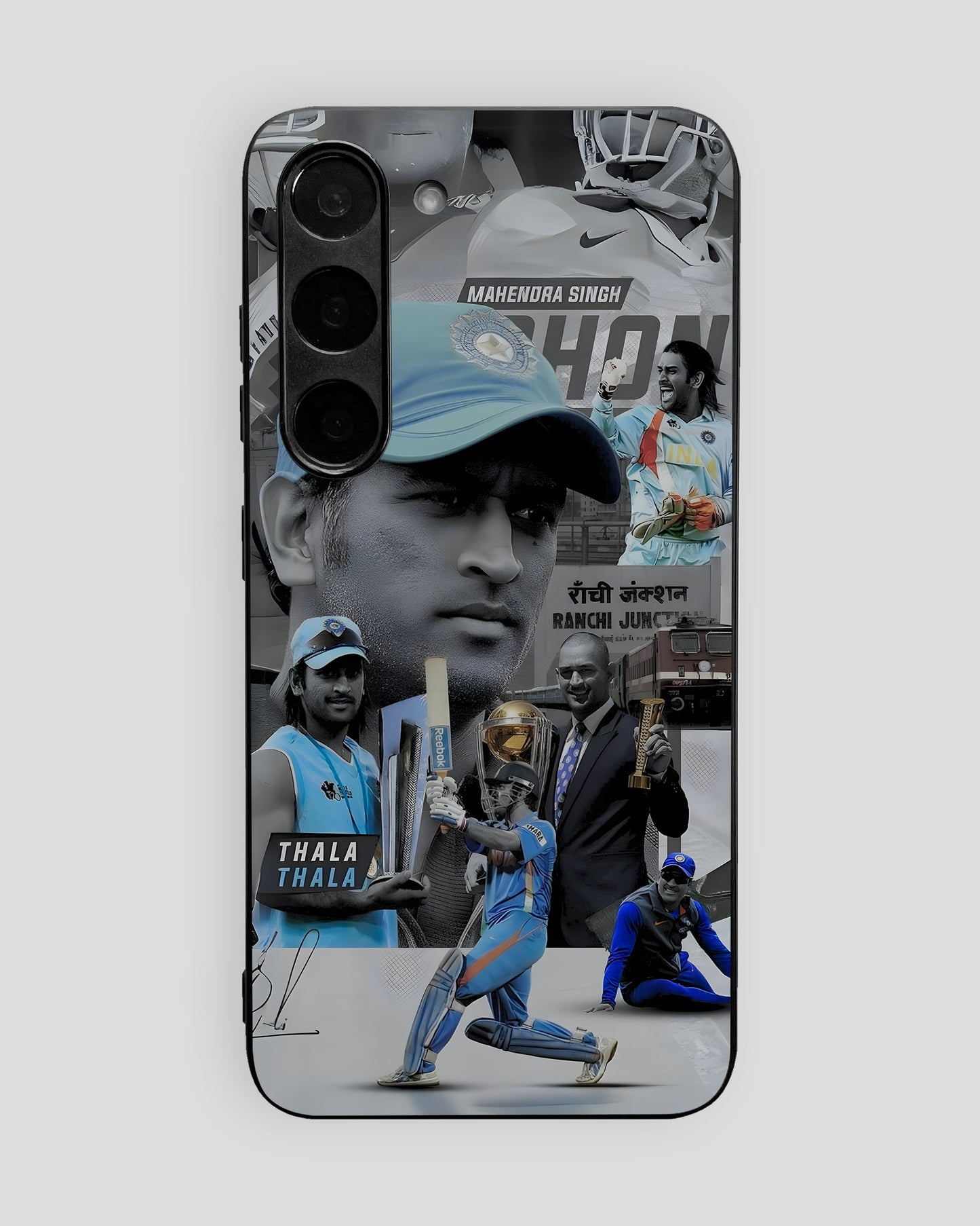 Cricket Glass Mobile Cover