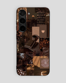 Girls Aesthetic Glass Mobile Cover