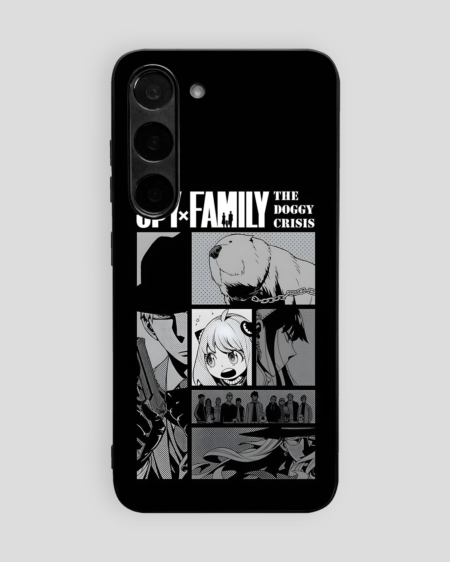 Spy X Family Glass Mobile Cover