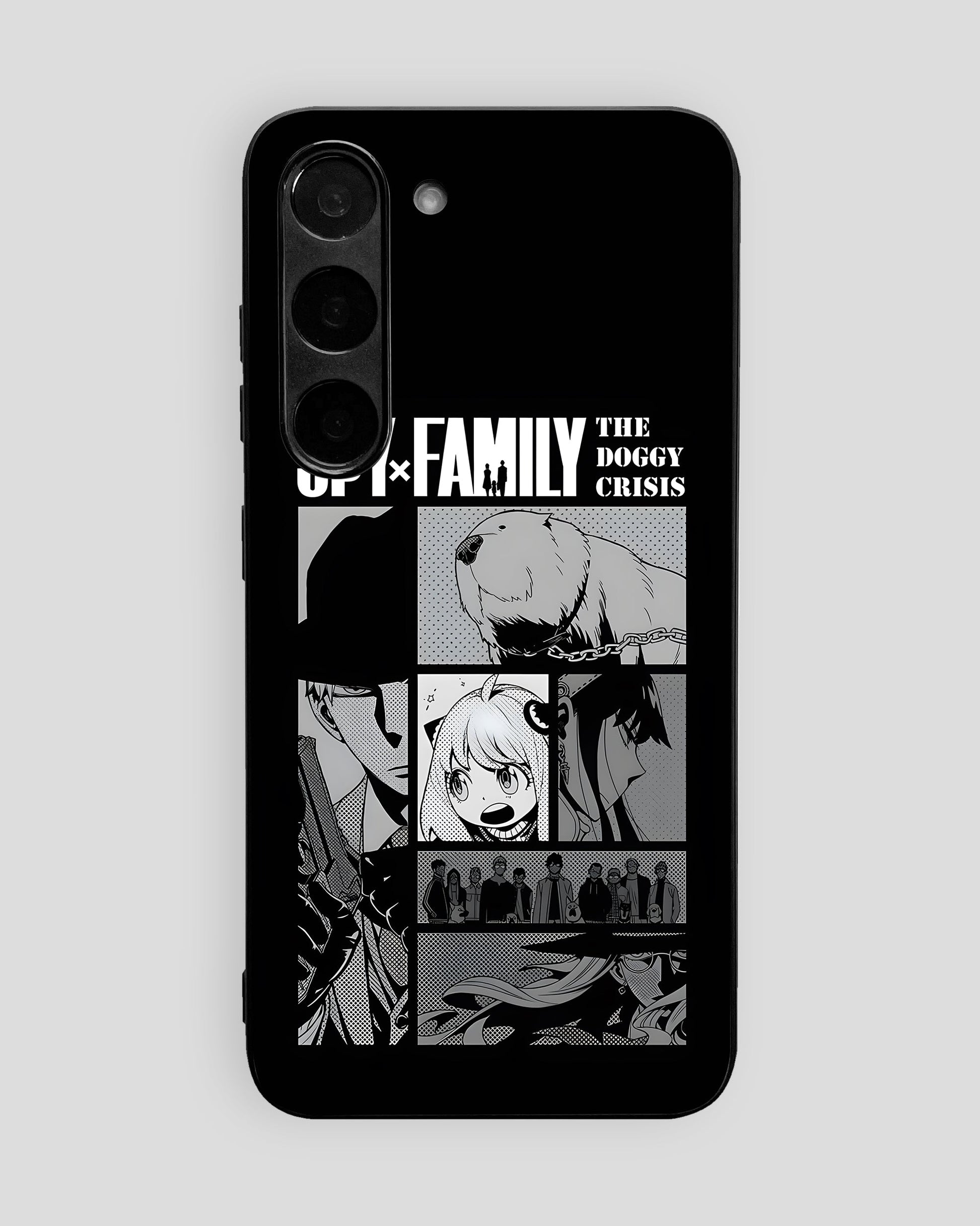 Spy X Family Glass Mobile Cover