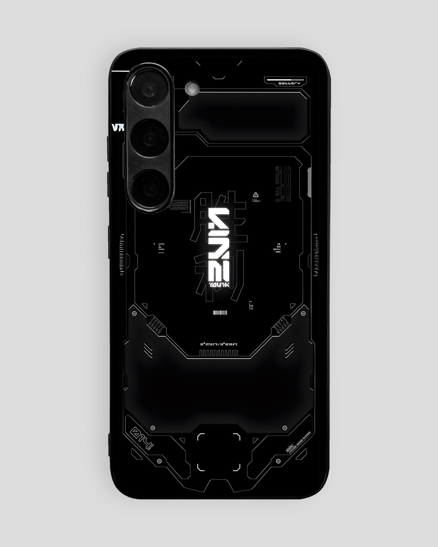 Cyberpunk Glass Mobile Cover