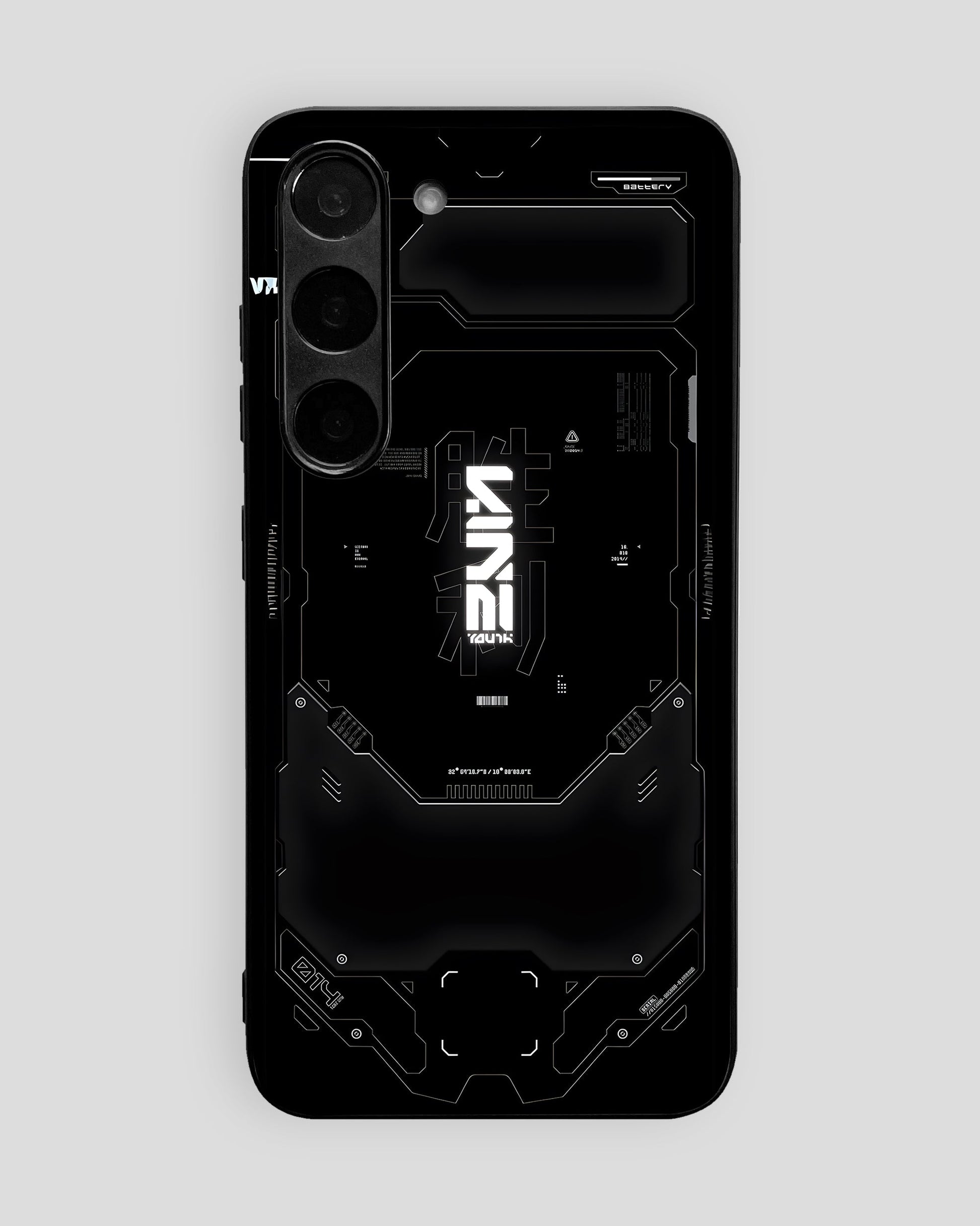 Cyberpunk Glass Mobile Cover