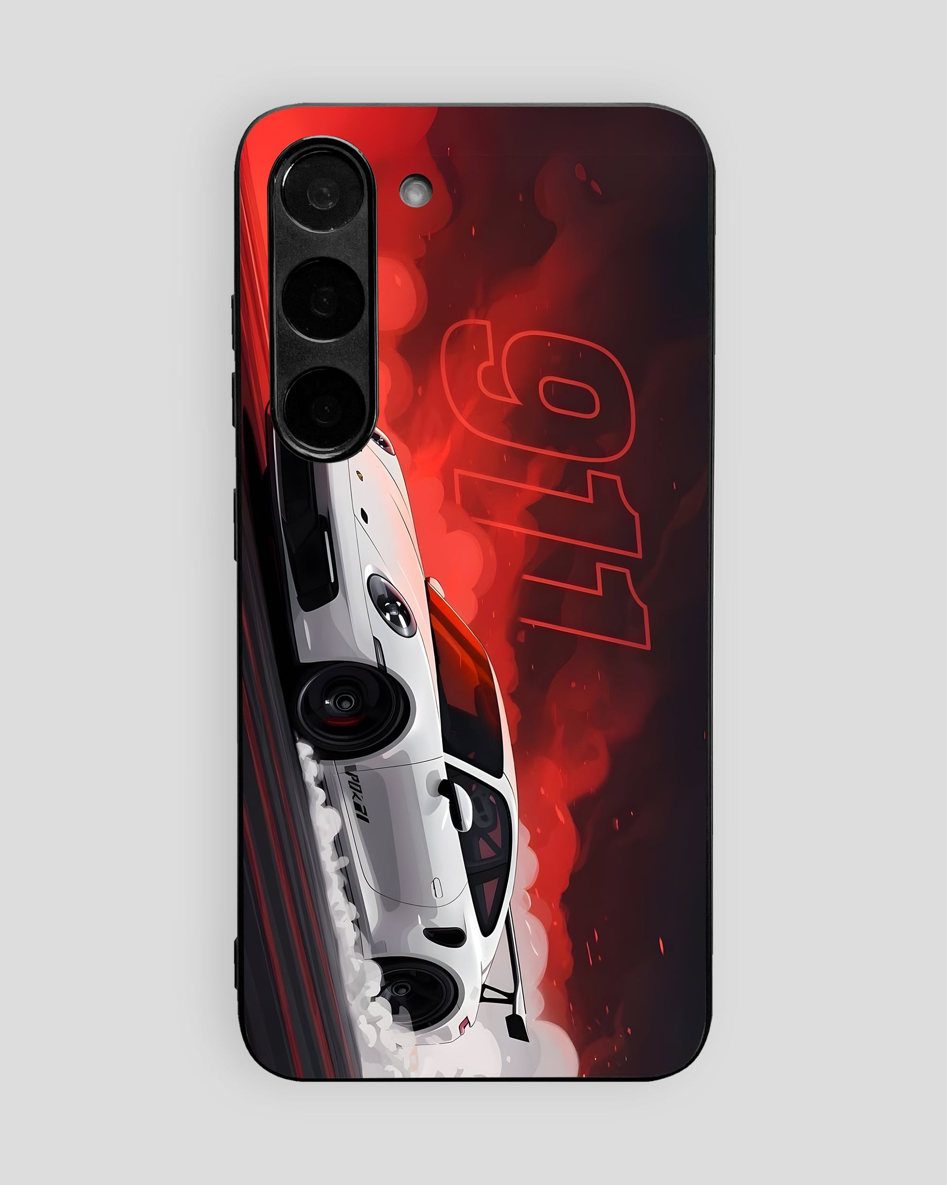 Sports Car Glass Mobile Cover