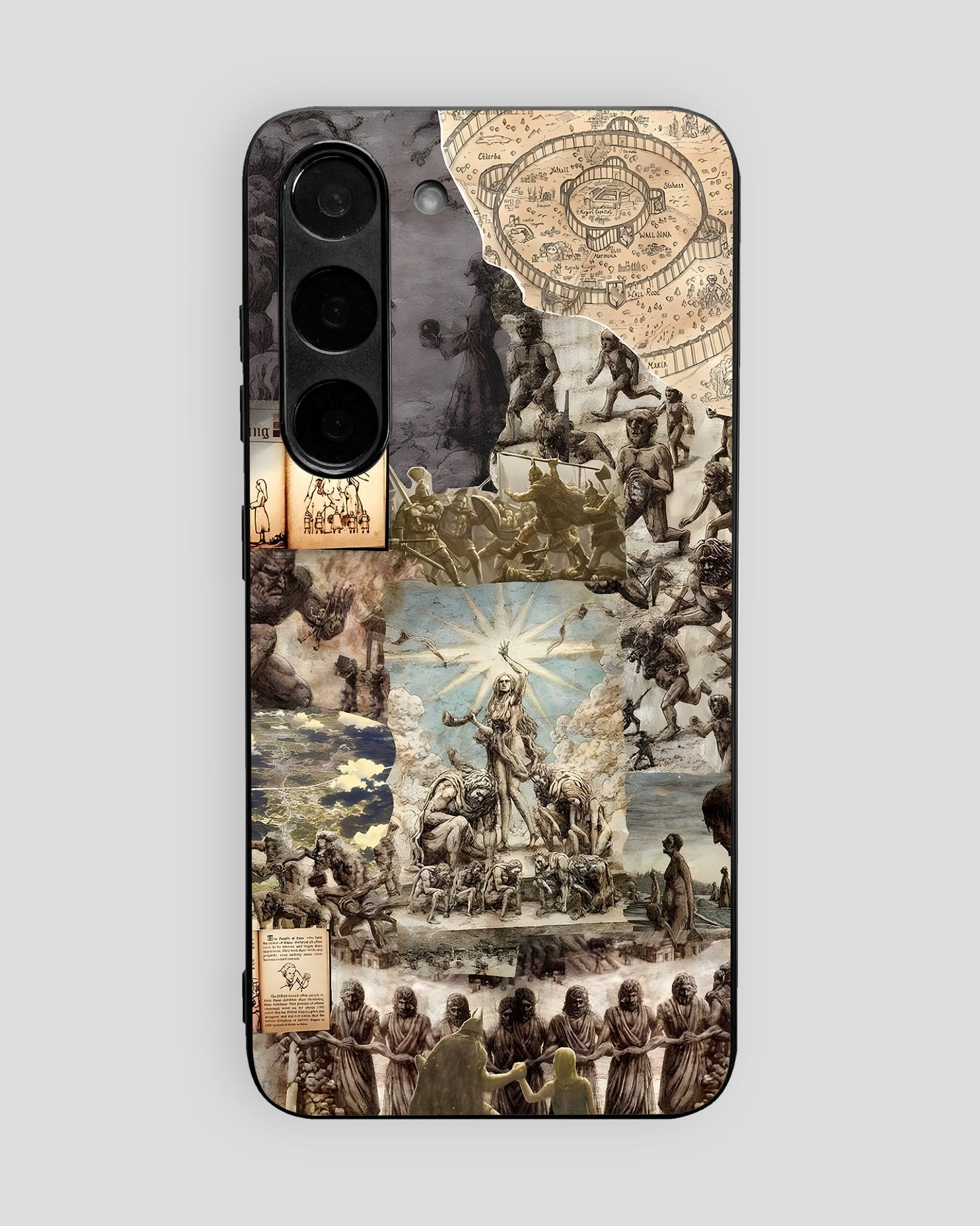 Attack On Titan Glass Mobile Cover