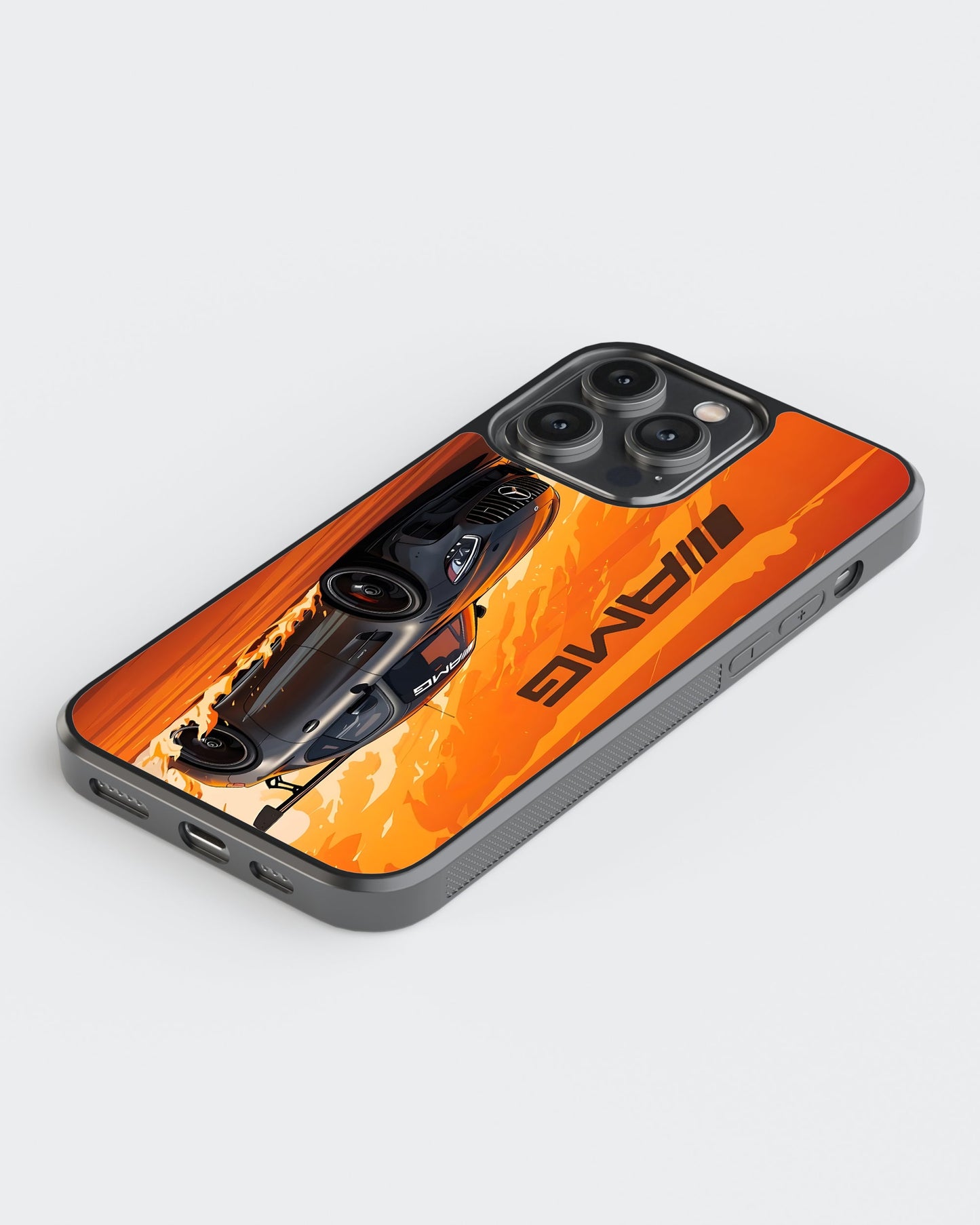Sports Car Glass Mobile Case