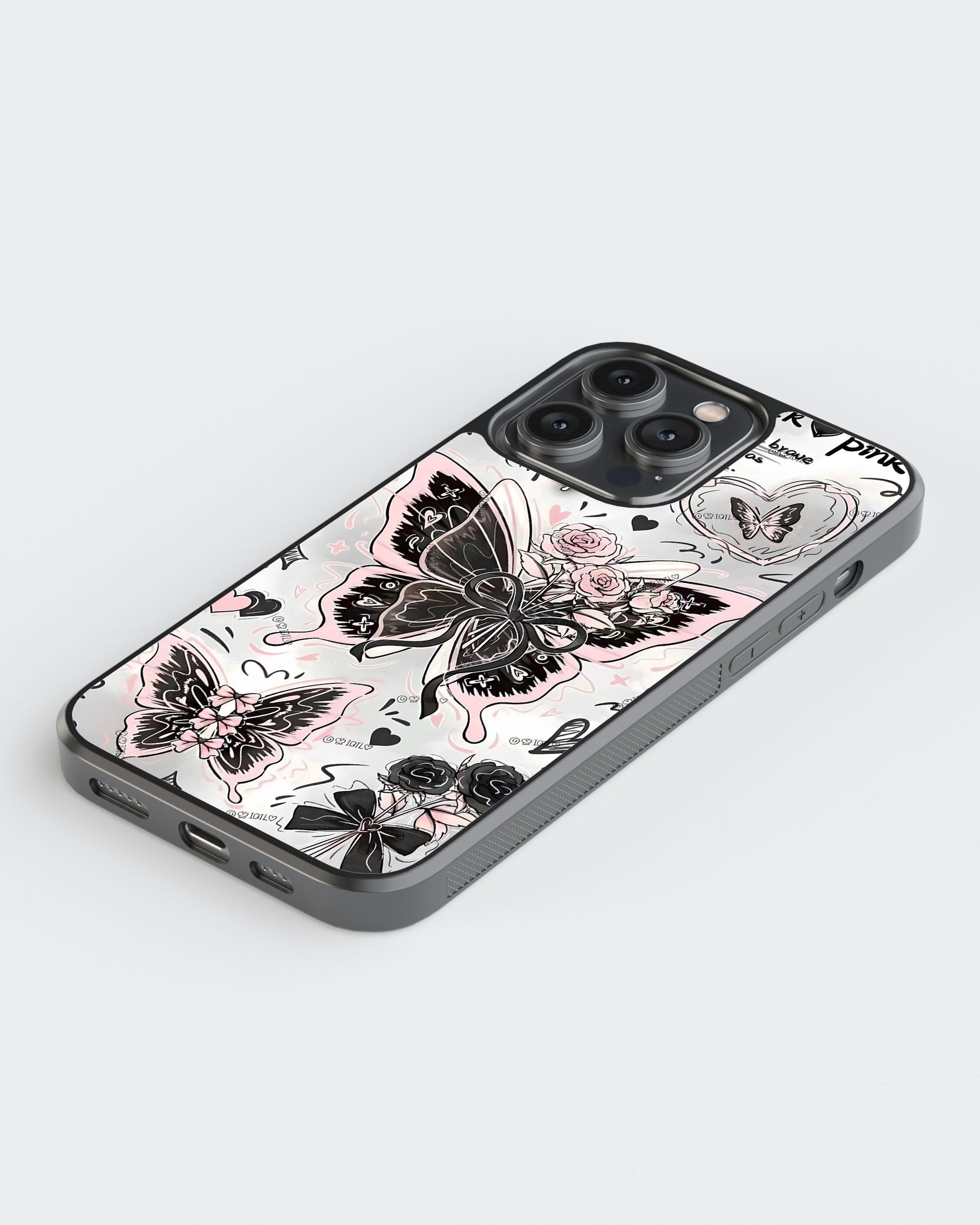Girls Aesthetic Glass Mobile Case