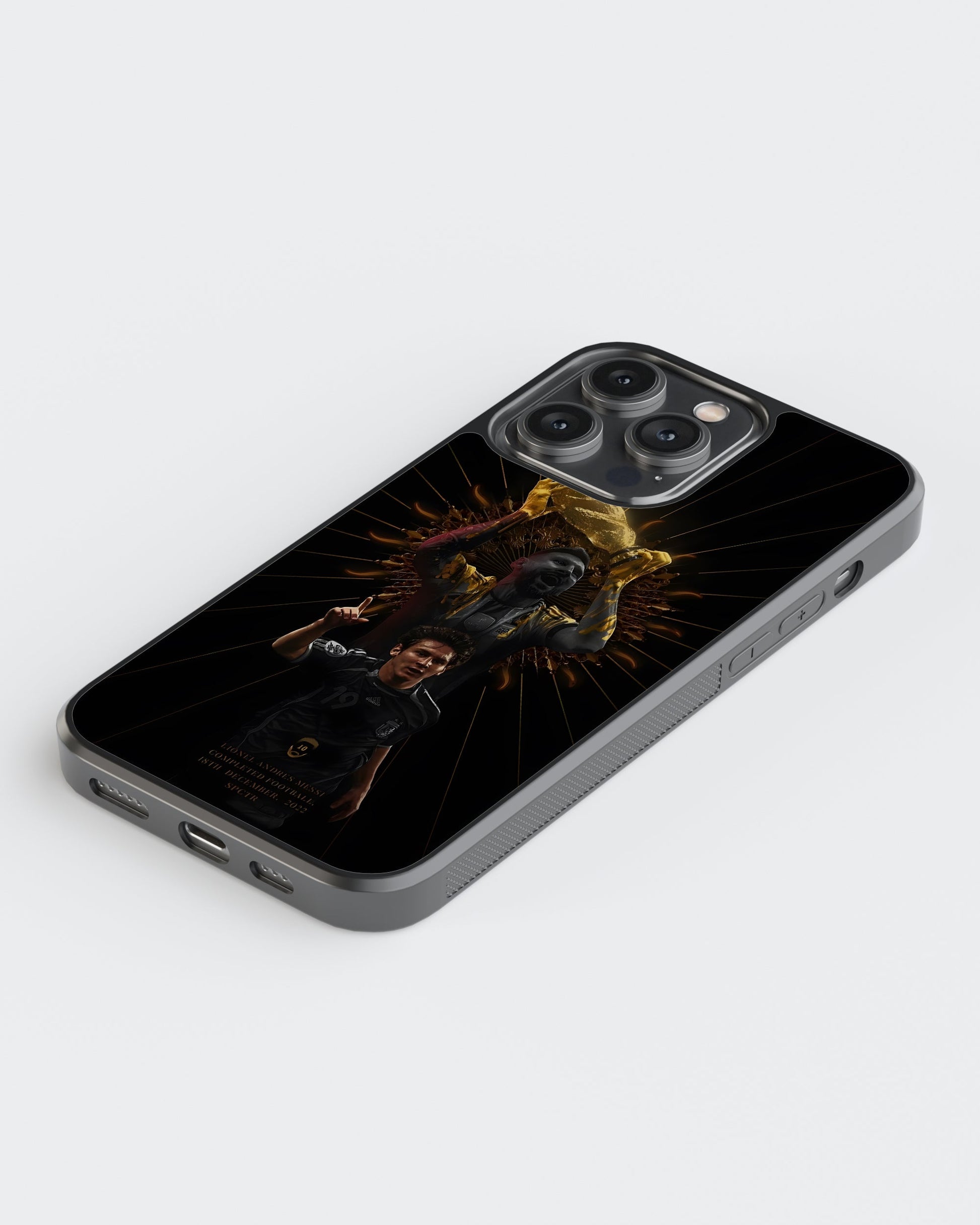 Football Glass Mobile Case