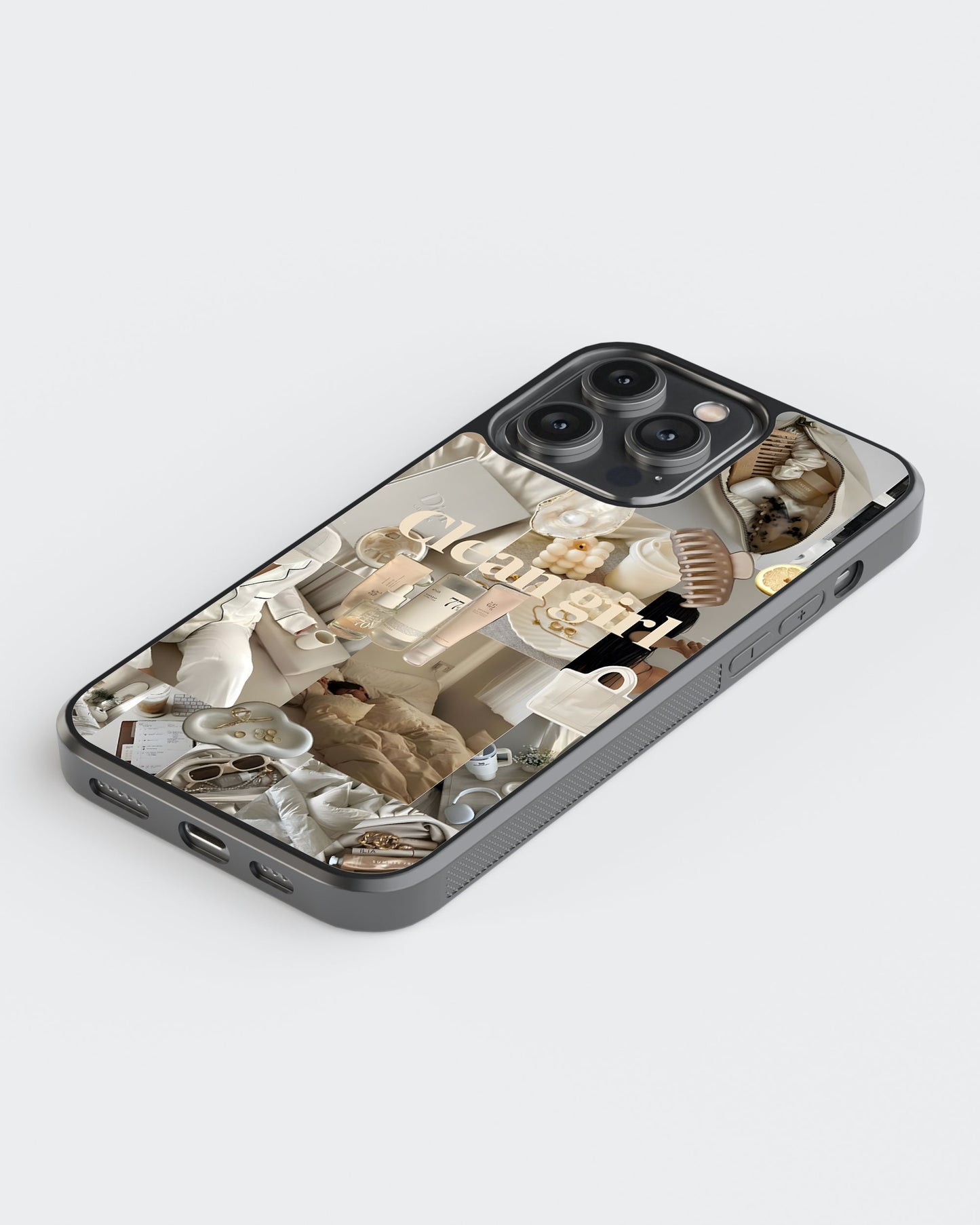Girls Aesthetic Glass Mobile Case
