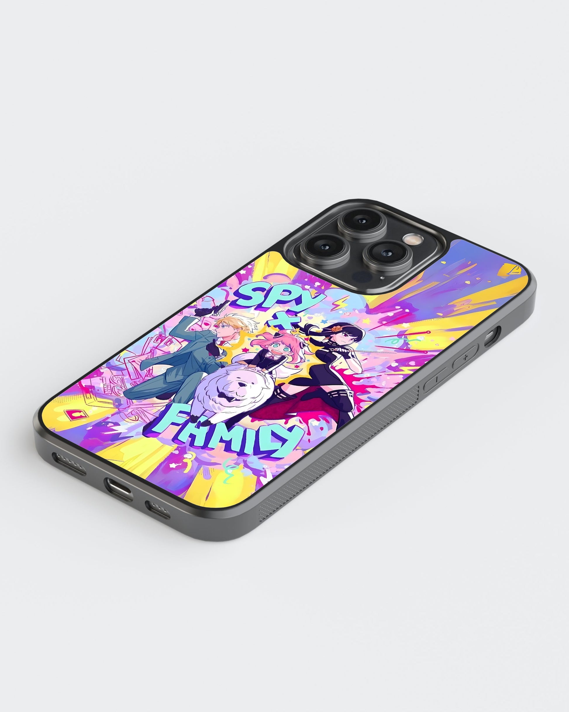 Spy X Family Glass Mobile Case
