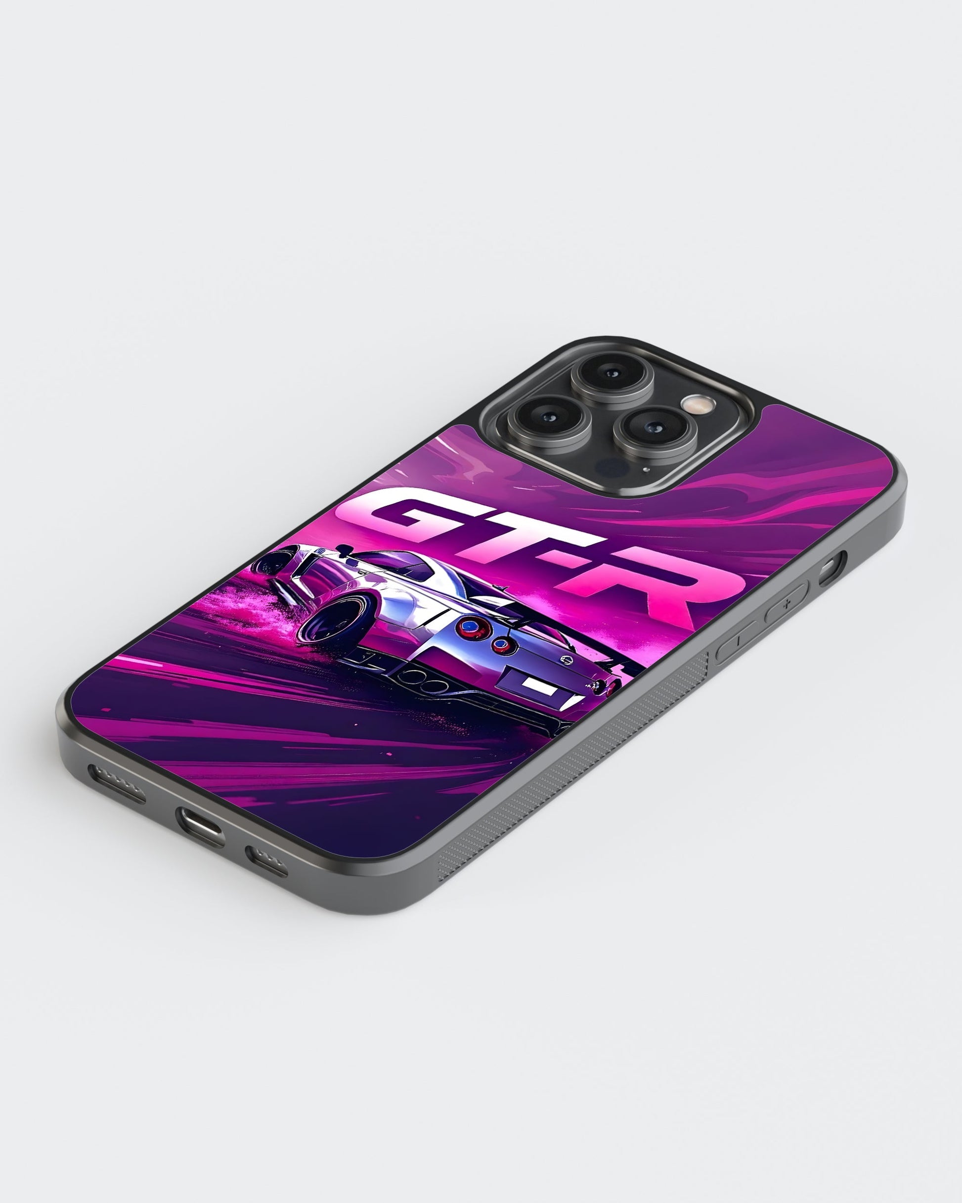 Sports Car Glass Mobile Case