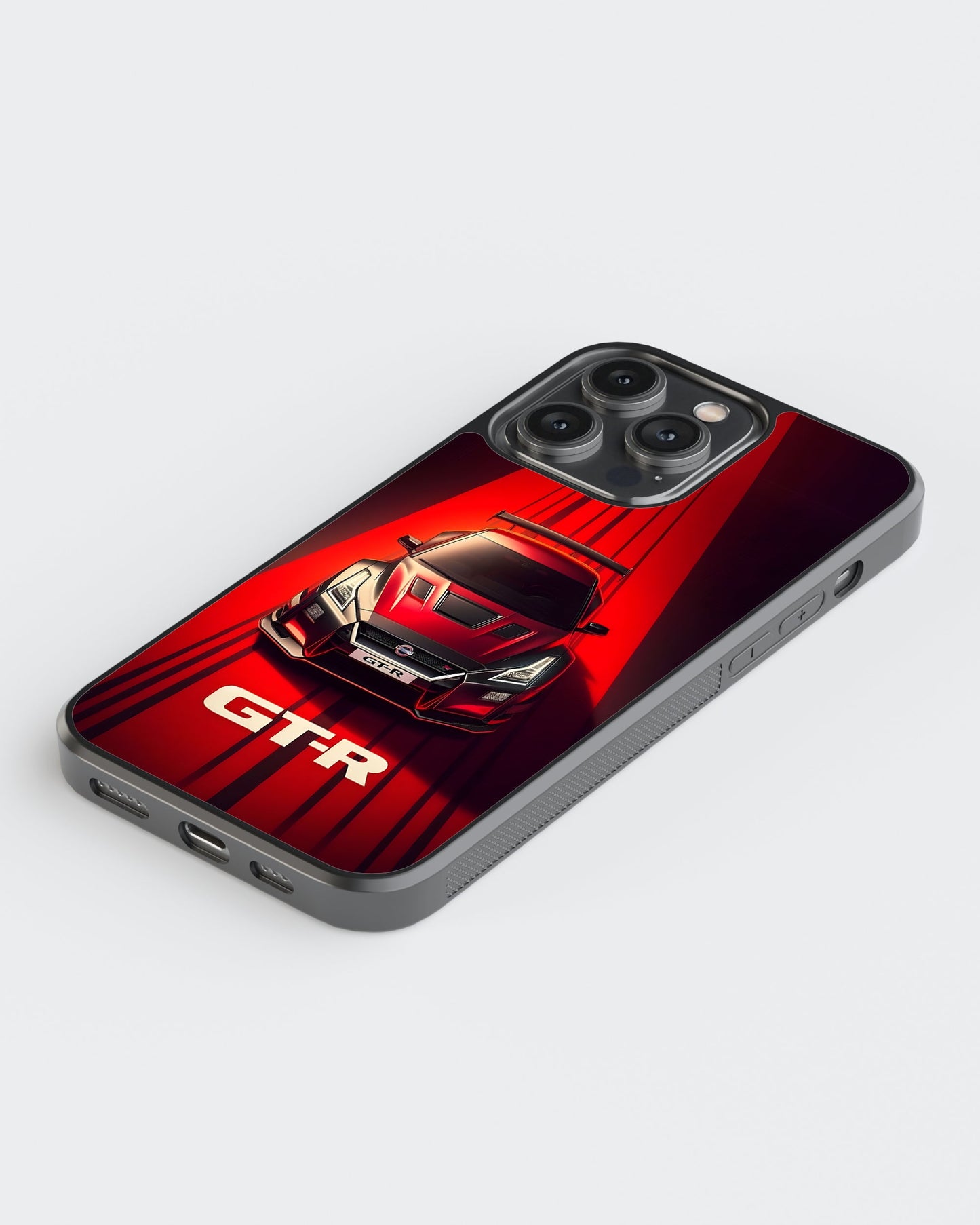 Sports Car Glass Mobile Case
