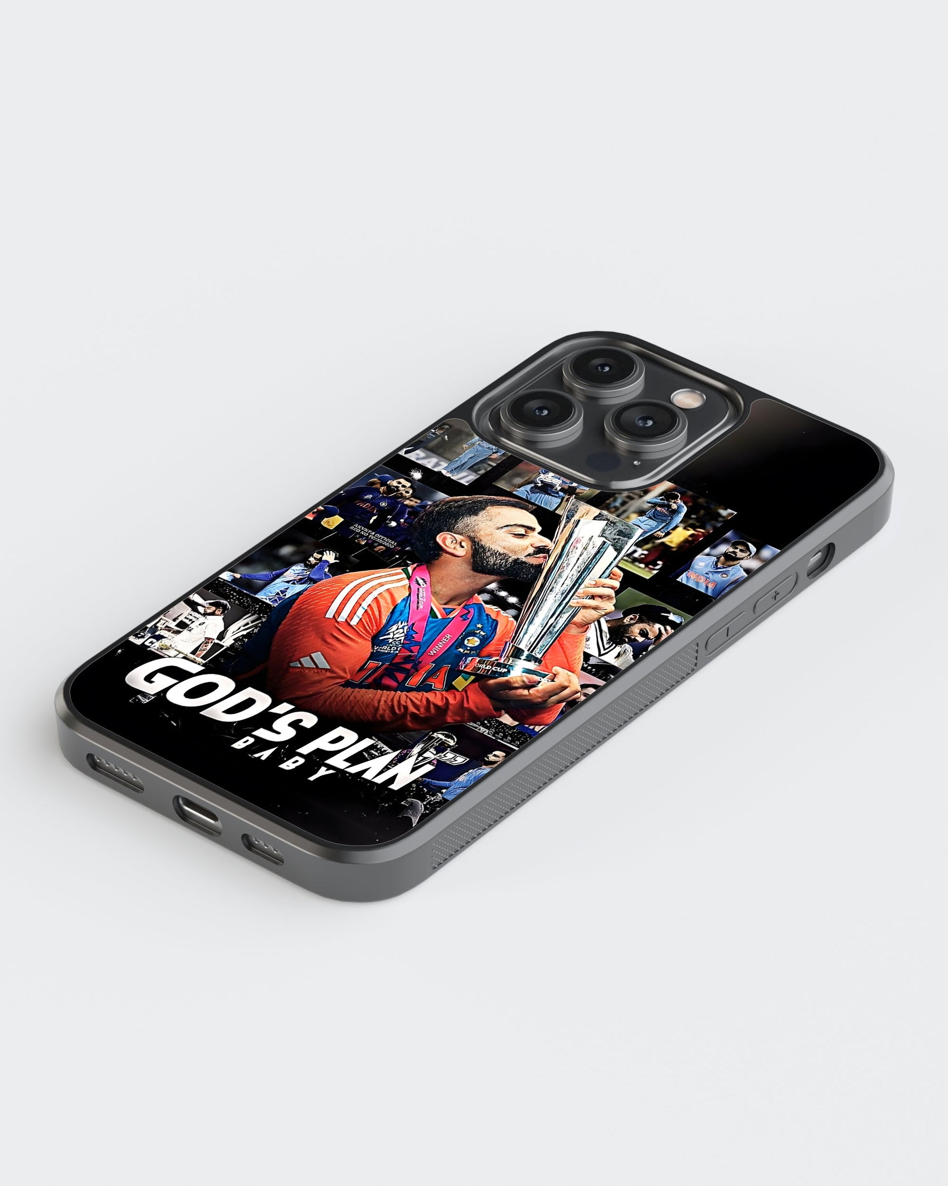 Cricket Glass Mobile Case