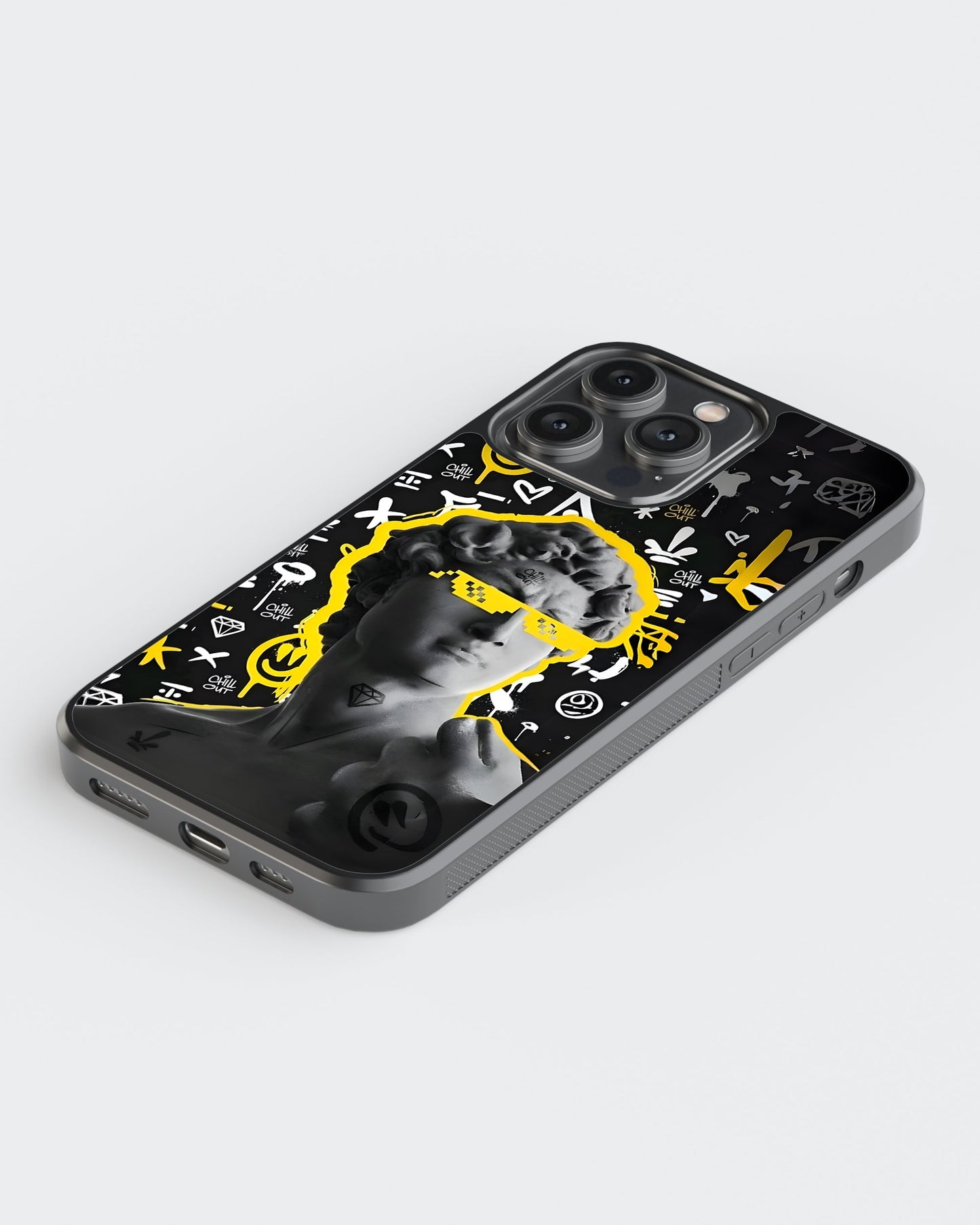 Modernism Glass Mobile Case