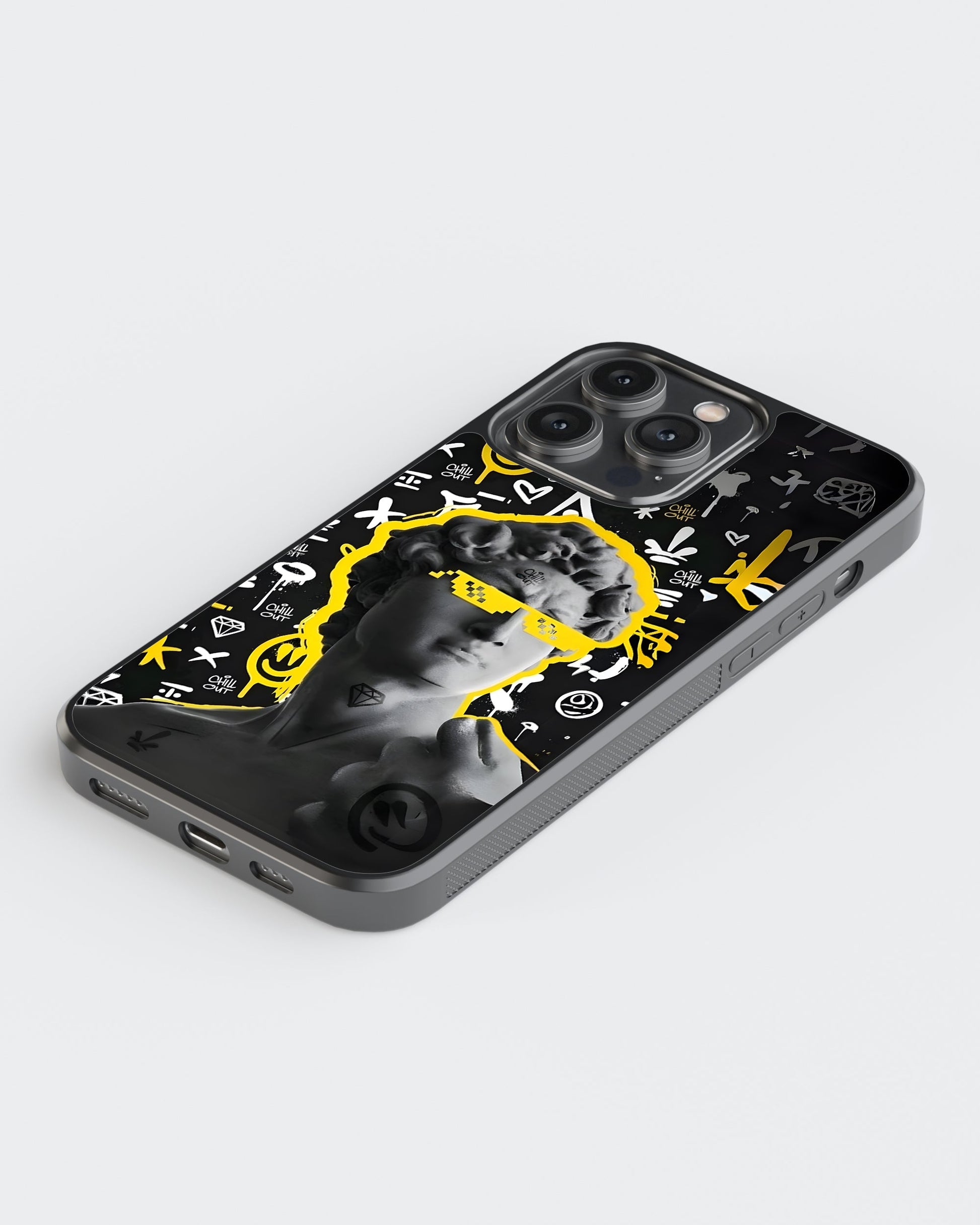 Modernism Glass Mobile Case