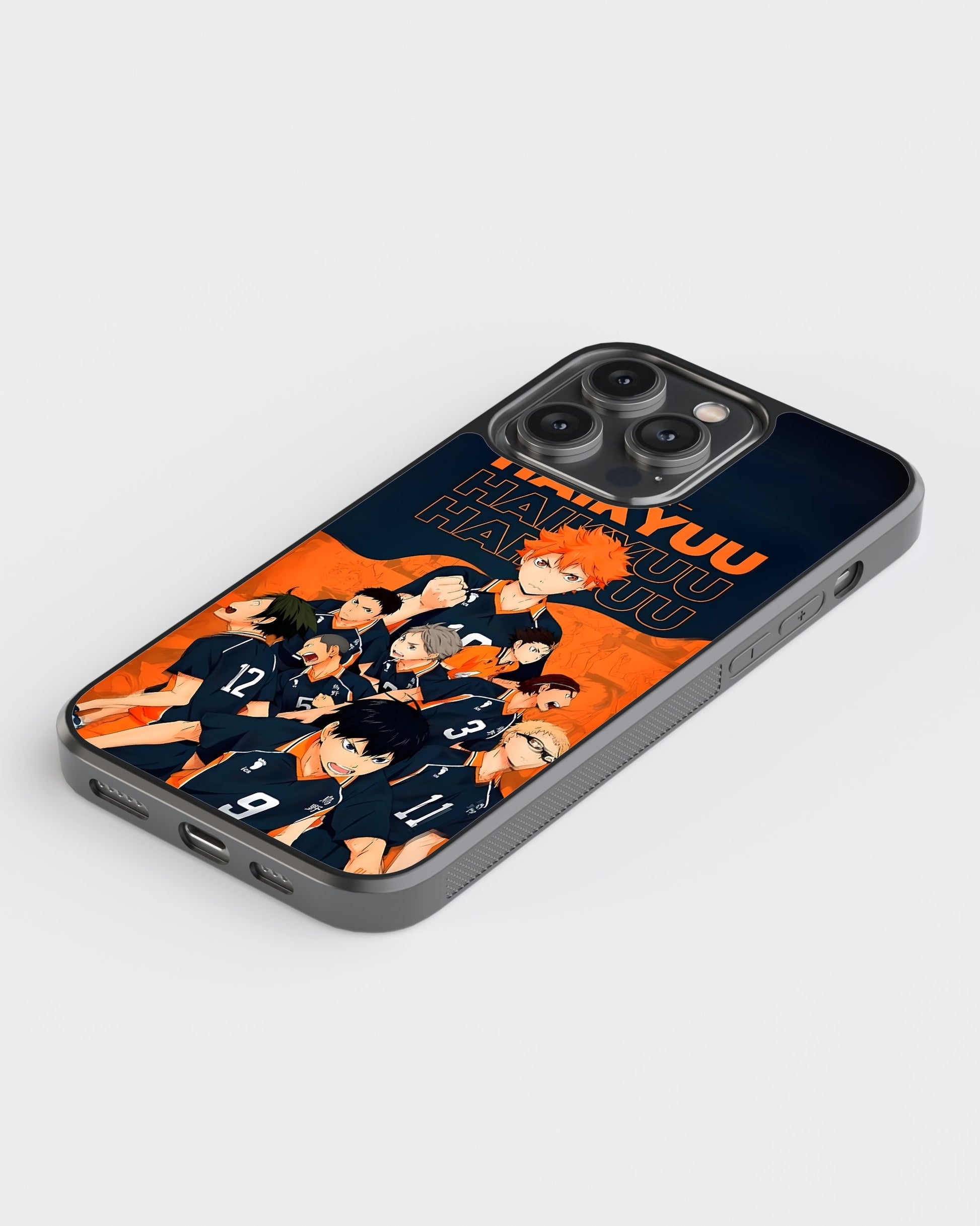 Haikyuu Glass Mobile Case