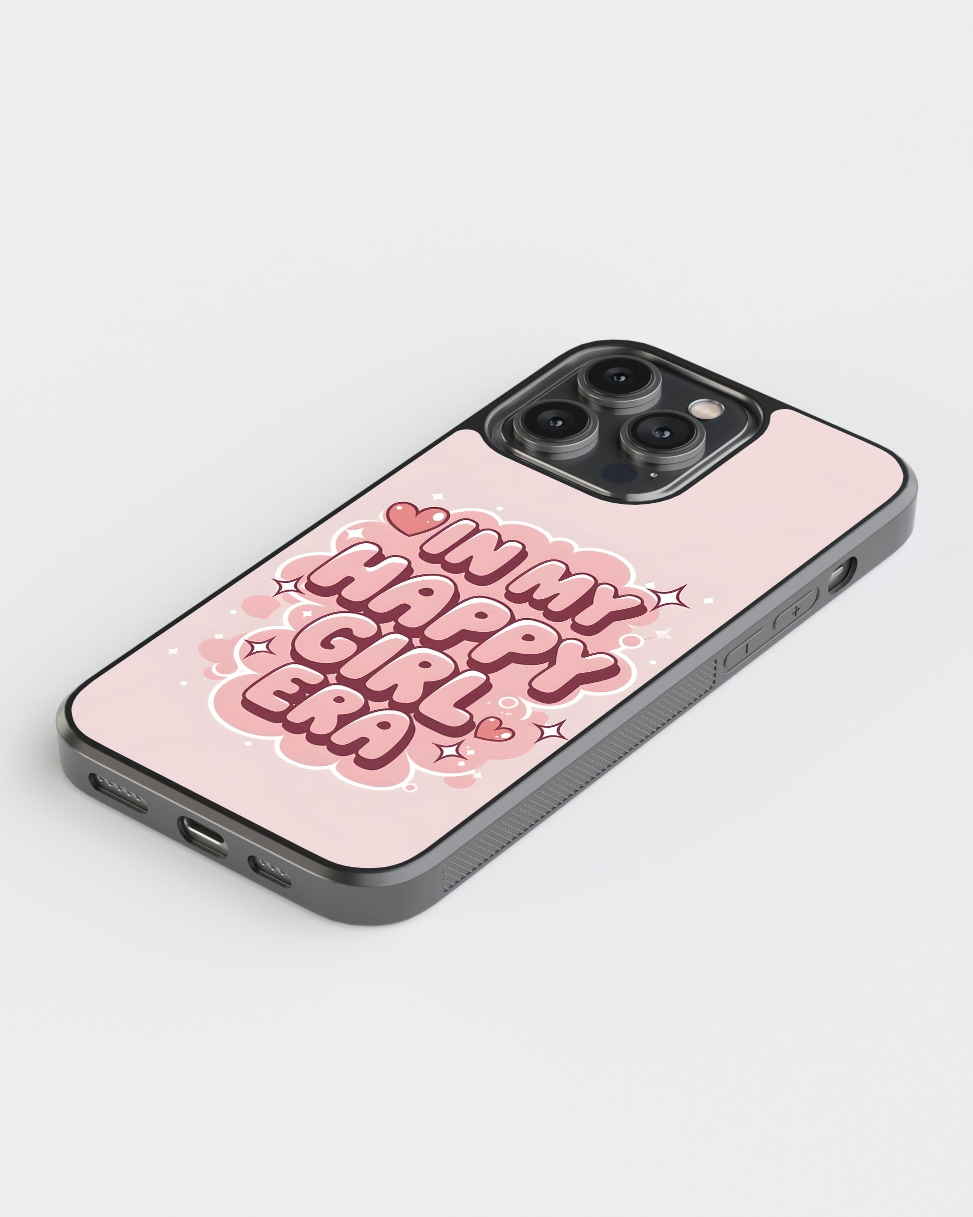 Girls Aesthetic Glass Mobile Case