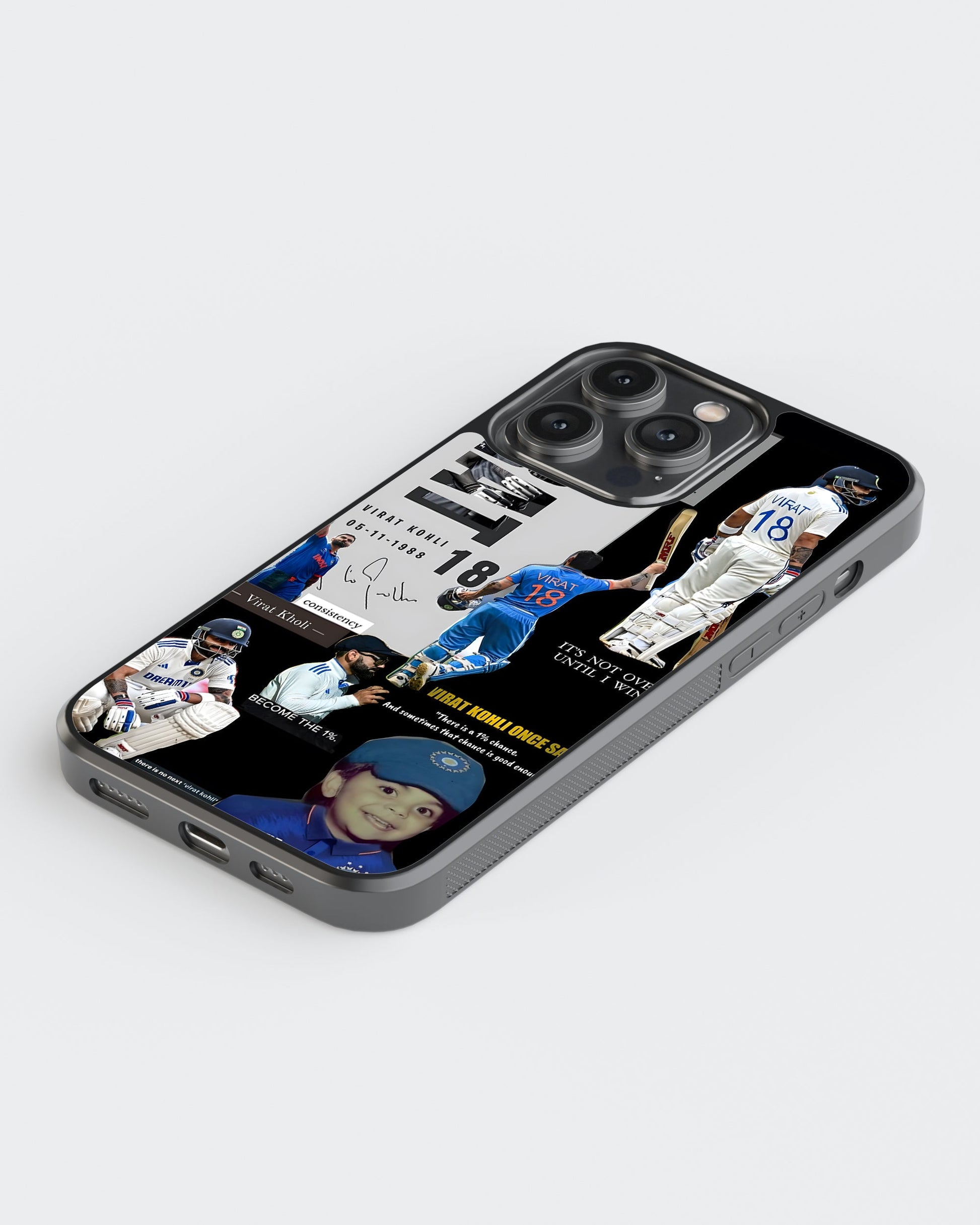 Cricket Glass Mobile Case