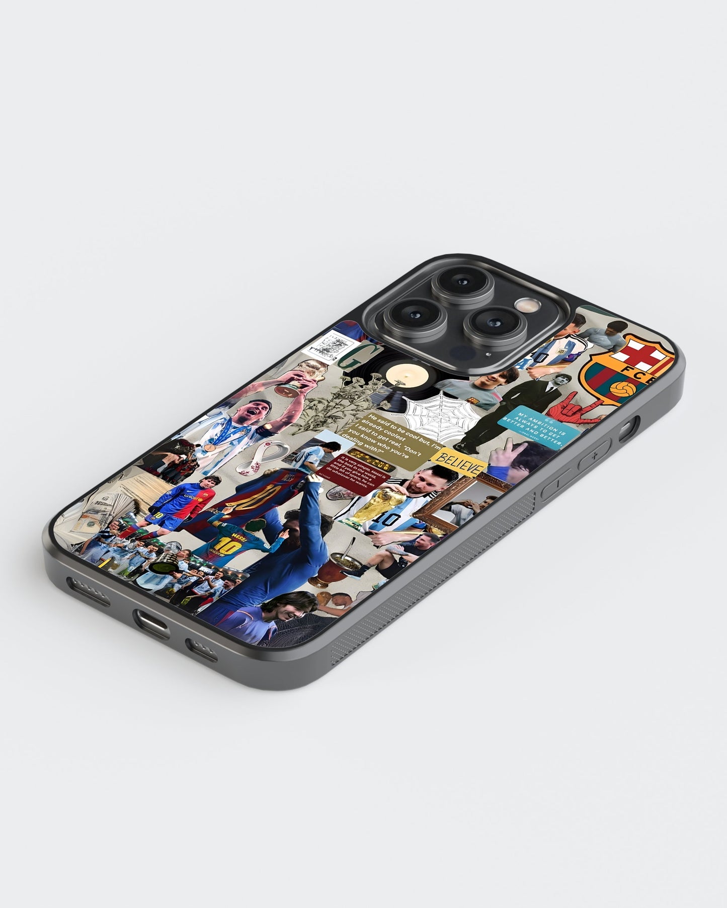 Football Glass Mobile Case
