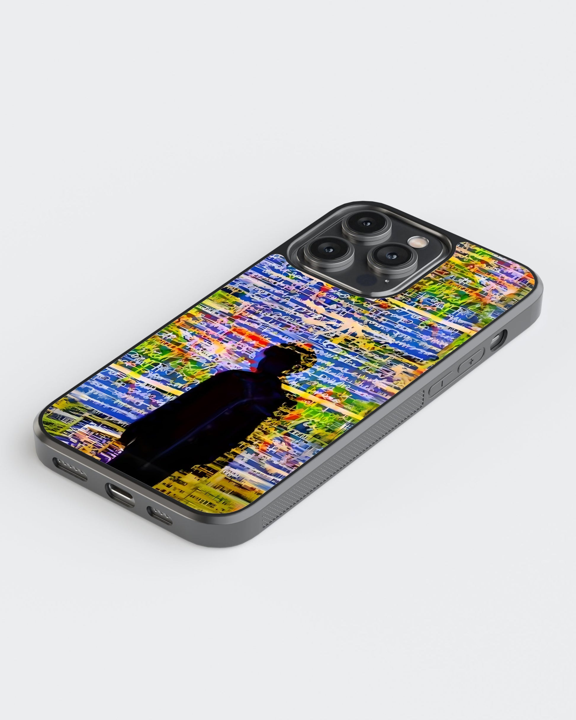 Modernism Glass Mobile Case