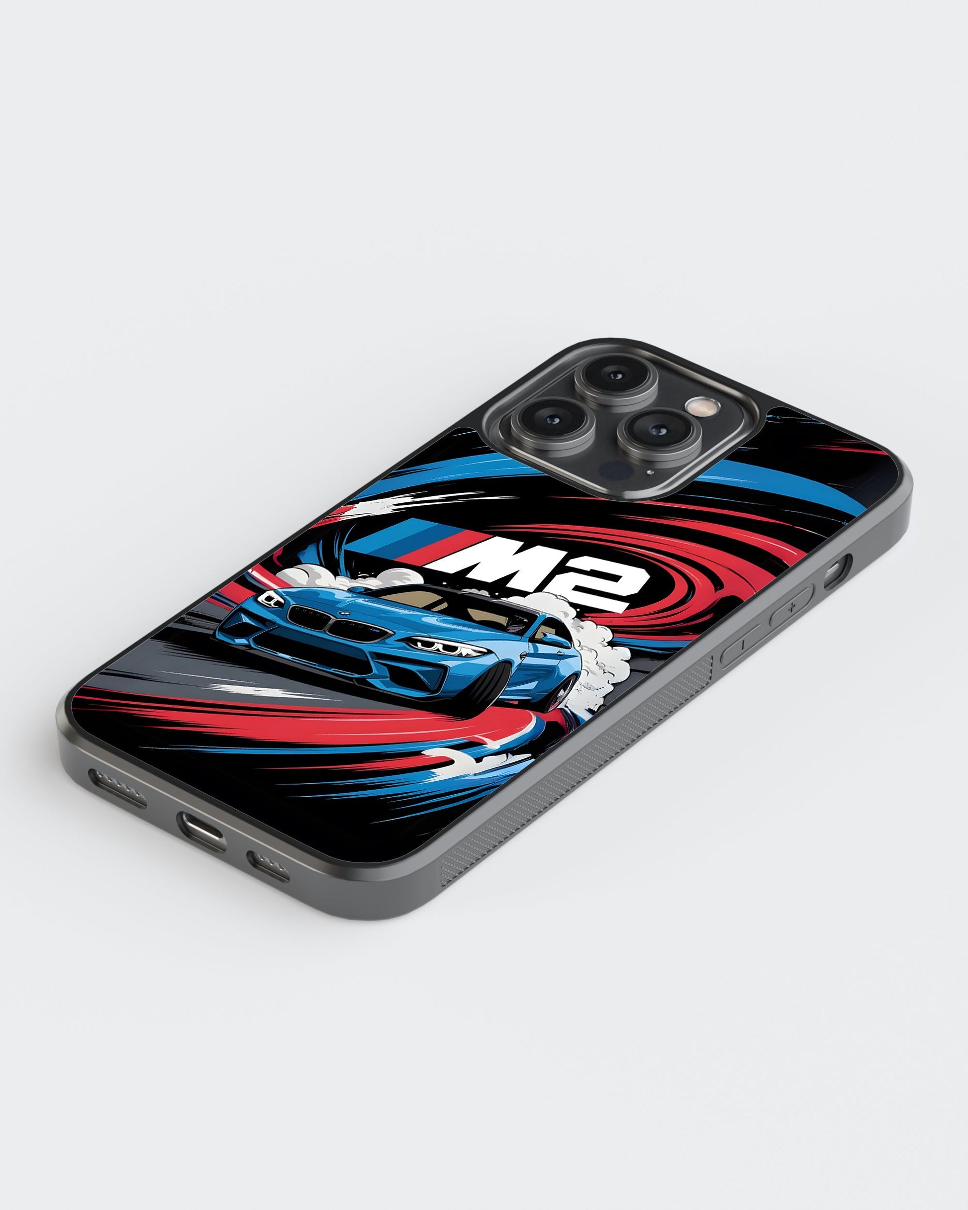 Sports Car Glass Mobile Case