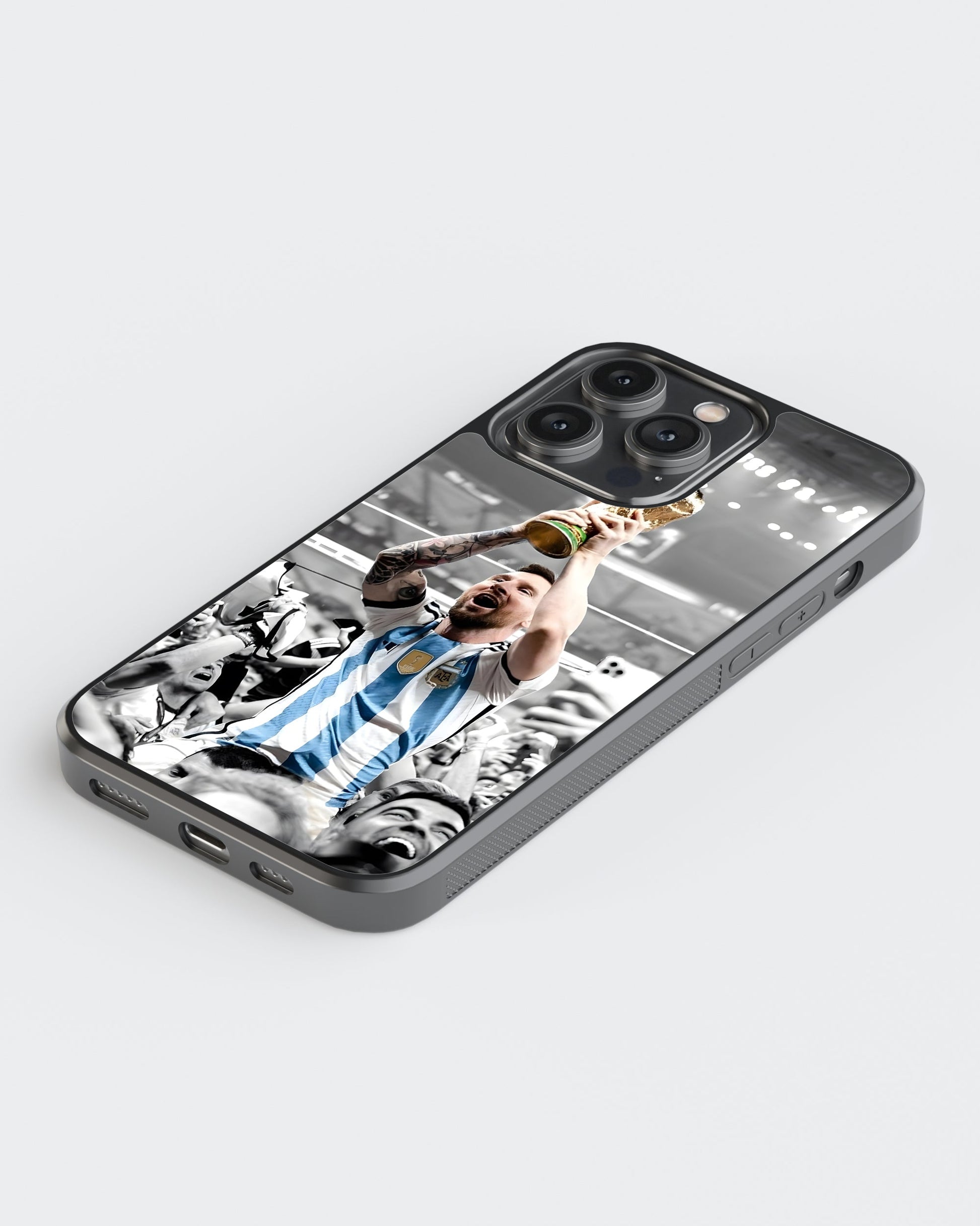 Football Glass Mobile Case