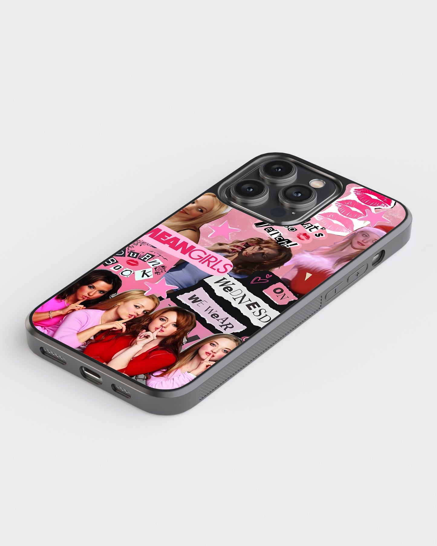 Girls Aesthetic Glass Mobile Case