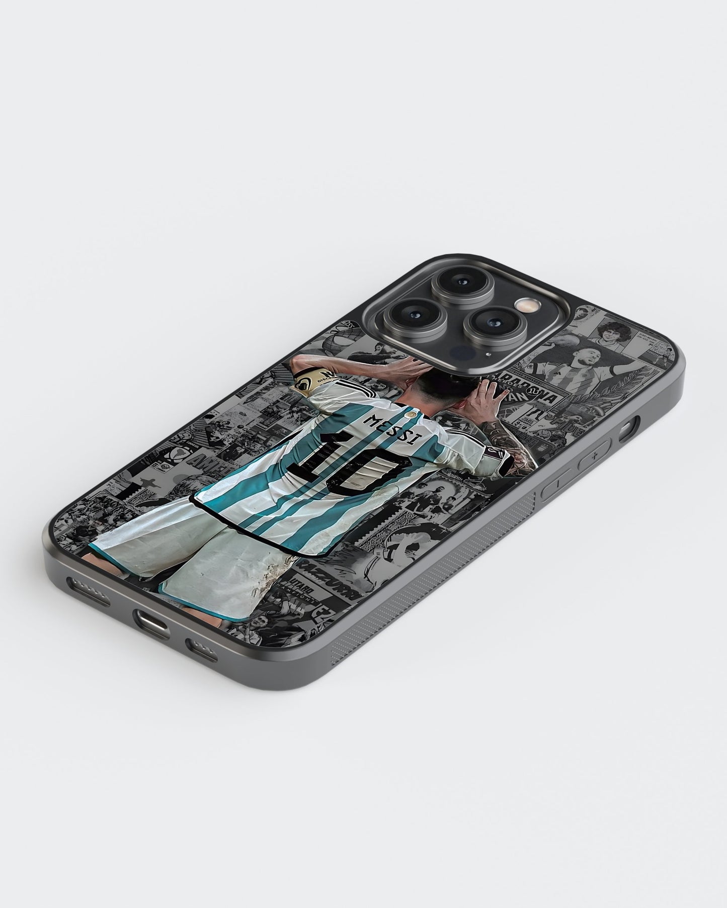 Football Glass Mobile Case