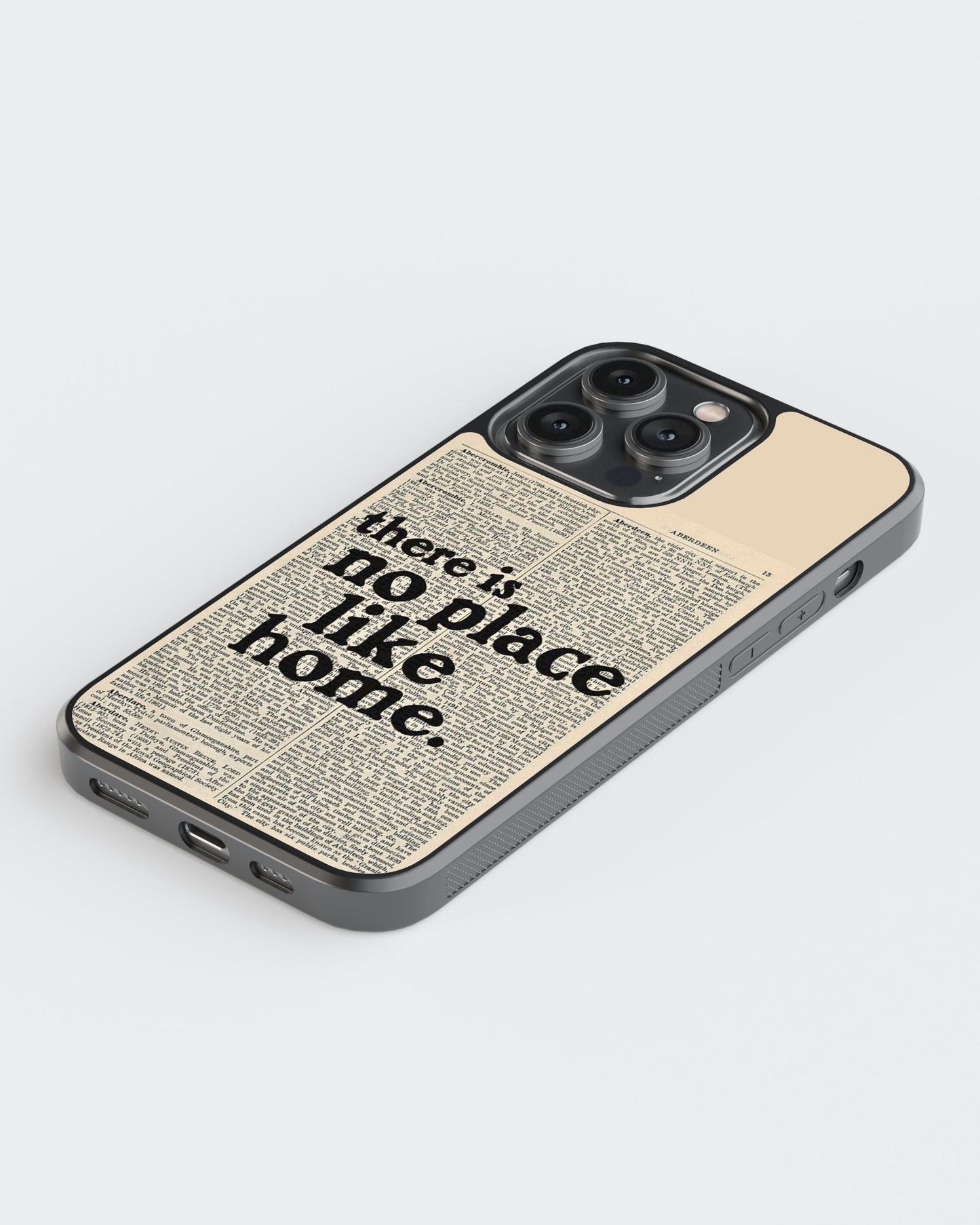 Whispers On Papers Glass Mobile Case