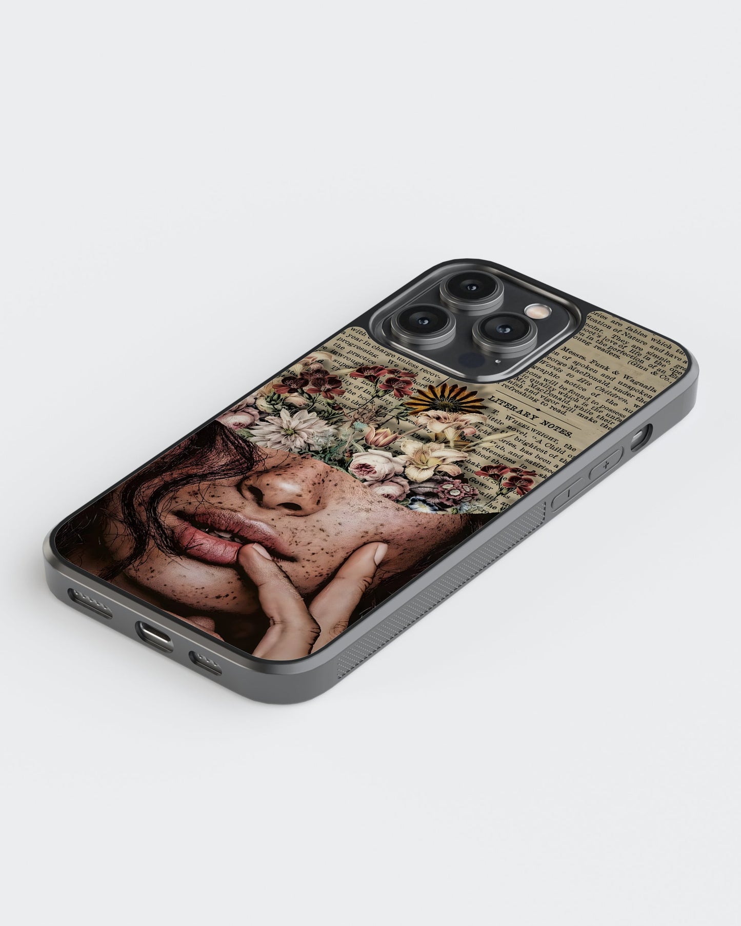 Girls Aesthetic Glass Mobile Case