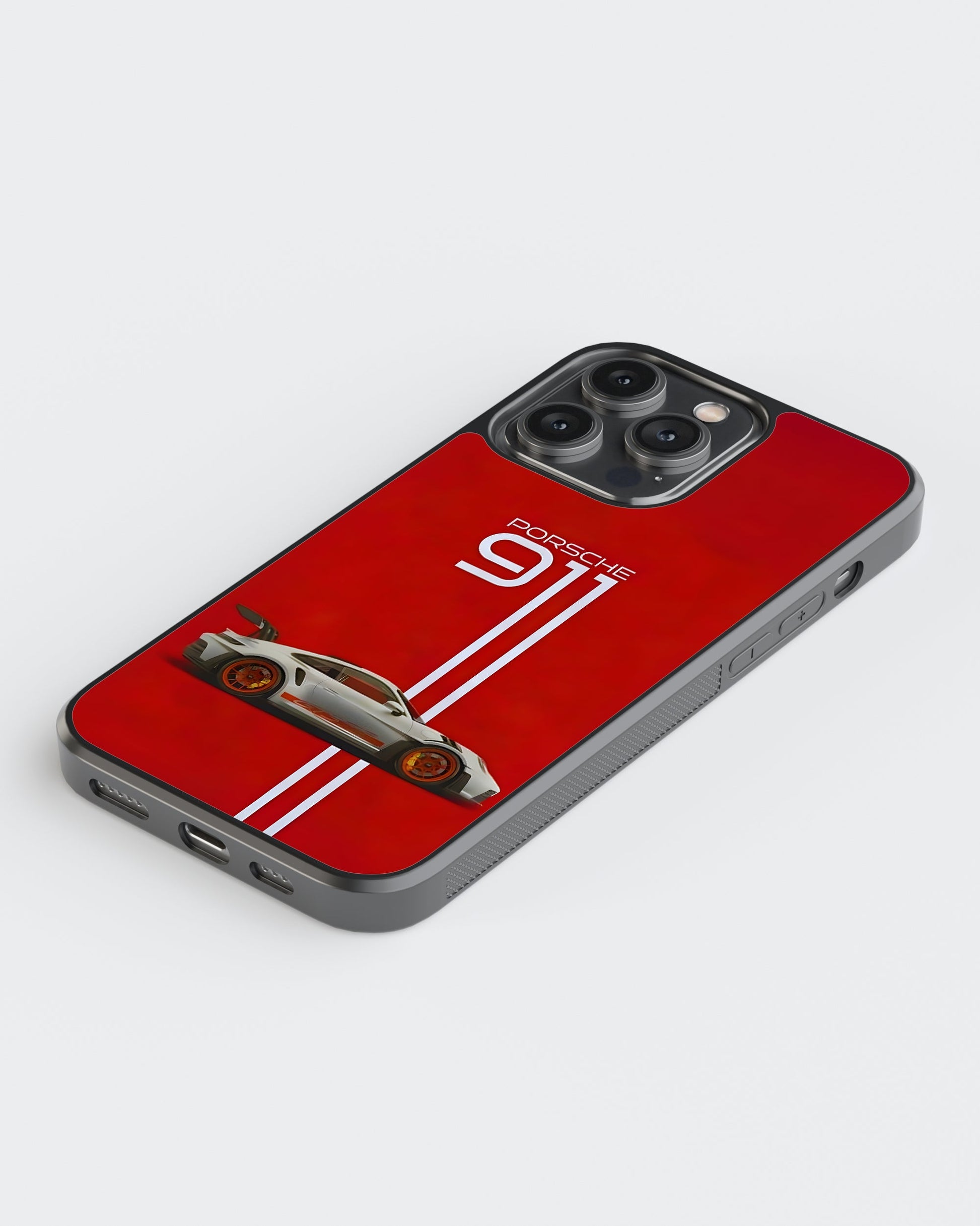 Sports Car Glass Mobile Case