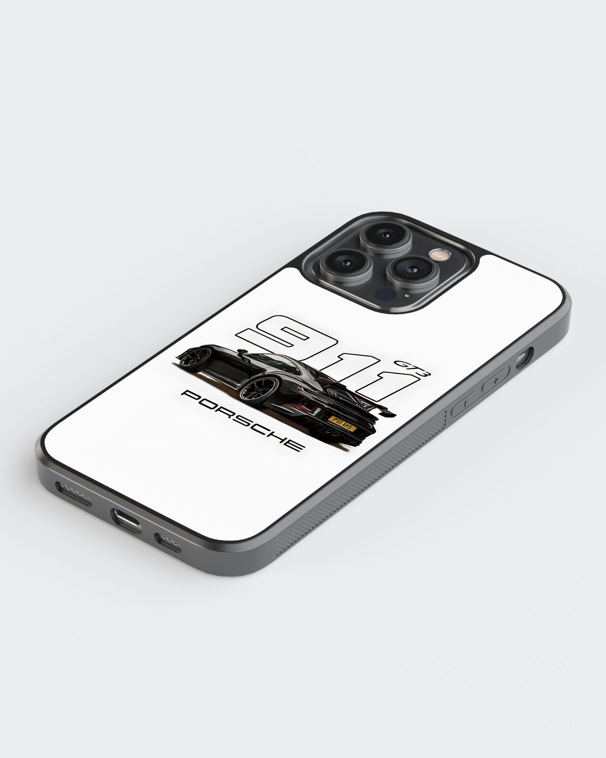 Sports Car Glass Mobile Case