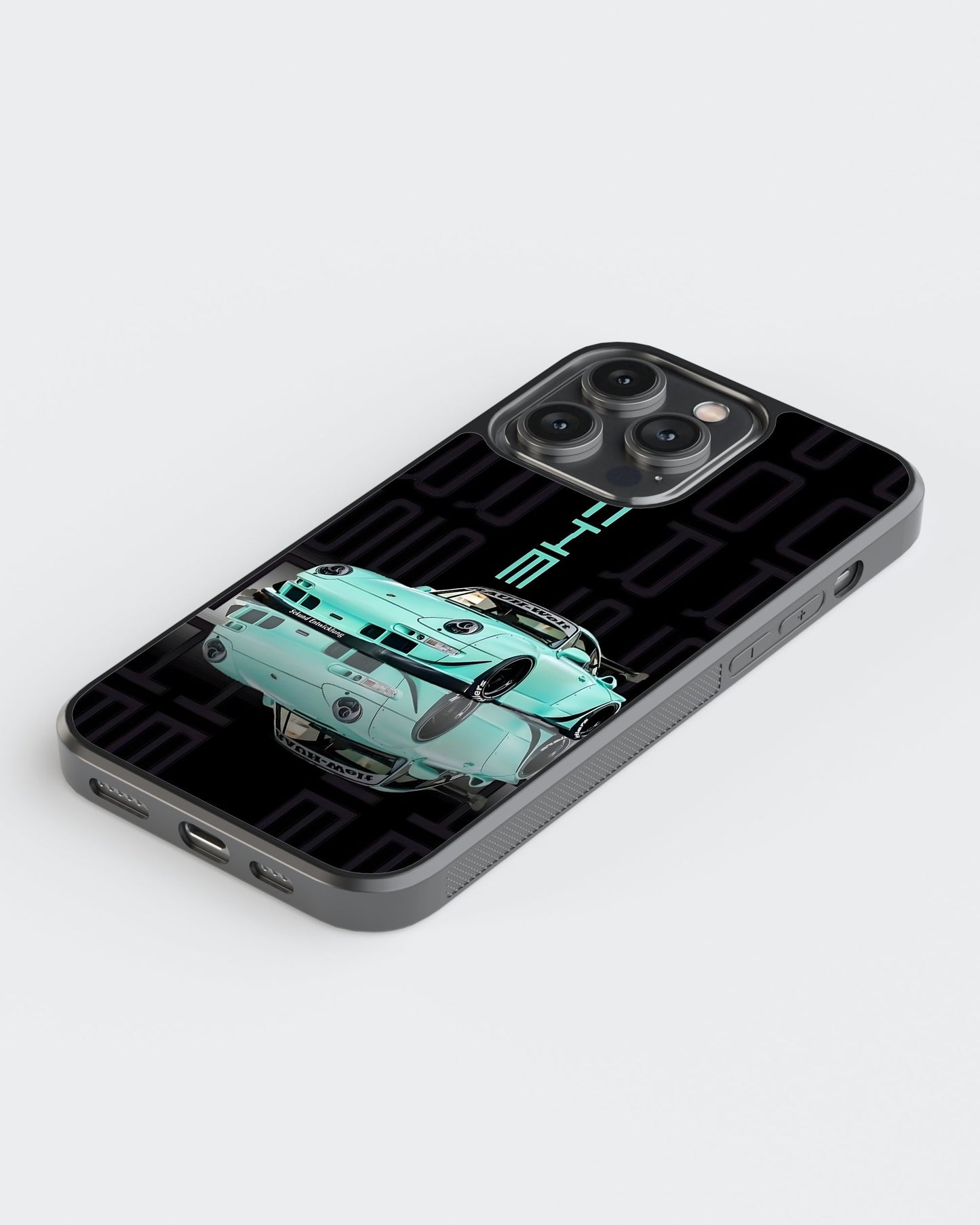 Sports Car Glass Mobile Case