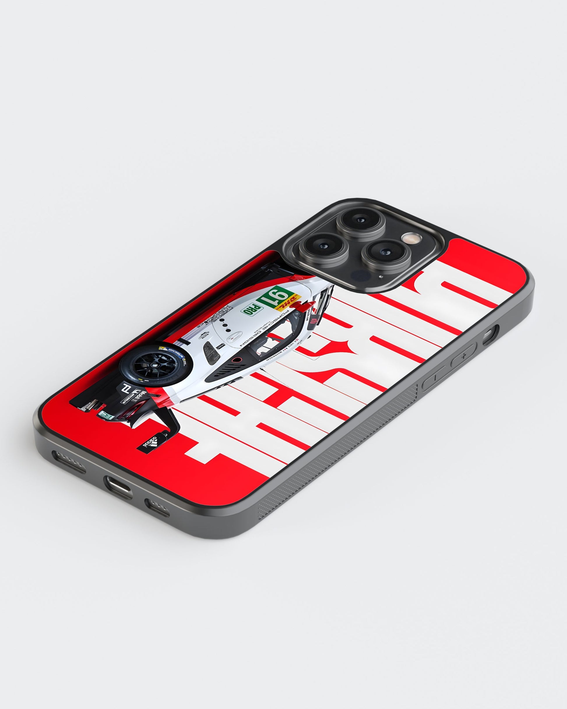 Sports Car Glass Mobile Case
