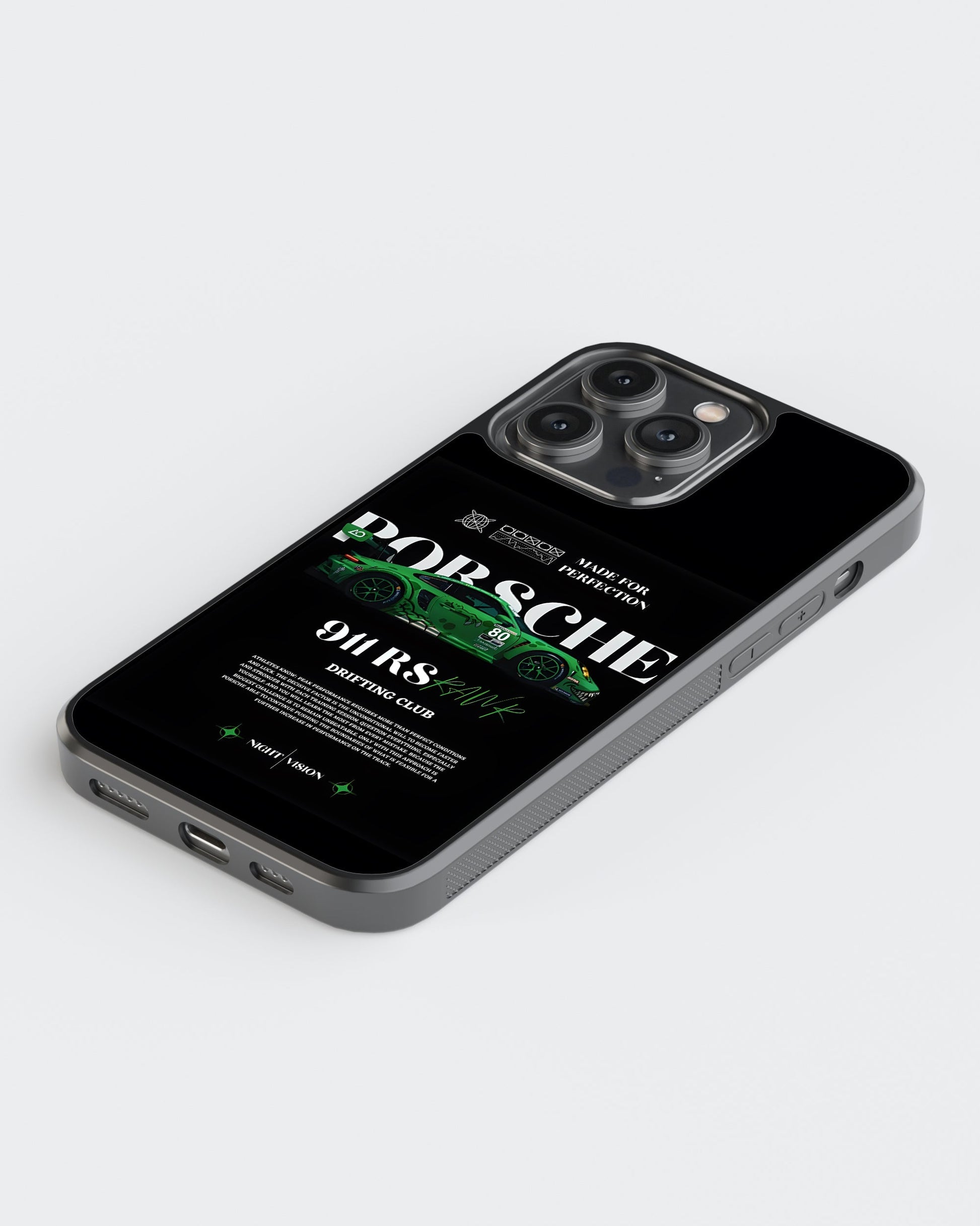 Sports Car Glass Mobile Case