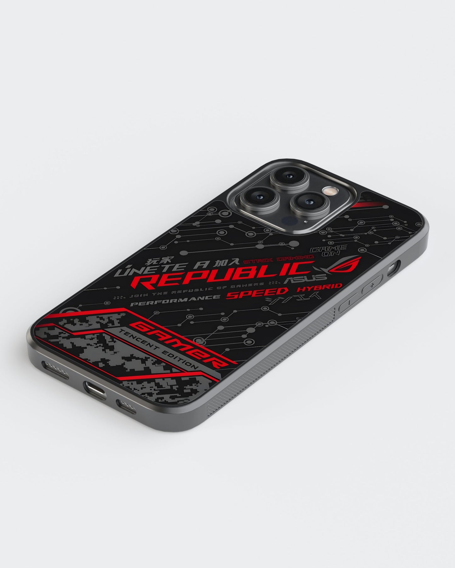 Cyberpunk Glass Mobile Case