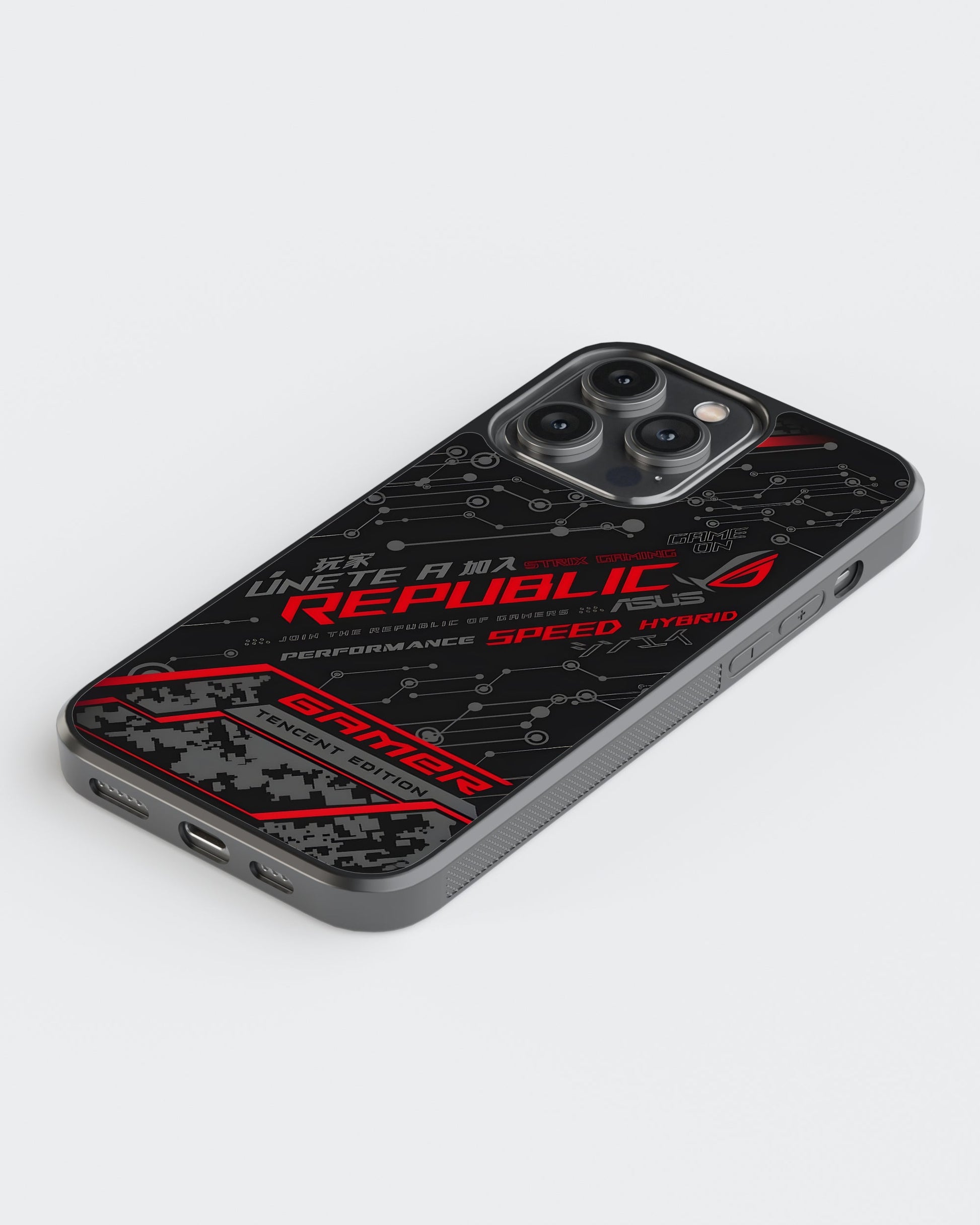 Cyberpunk Glass Mobile Case
