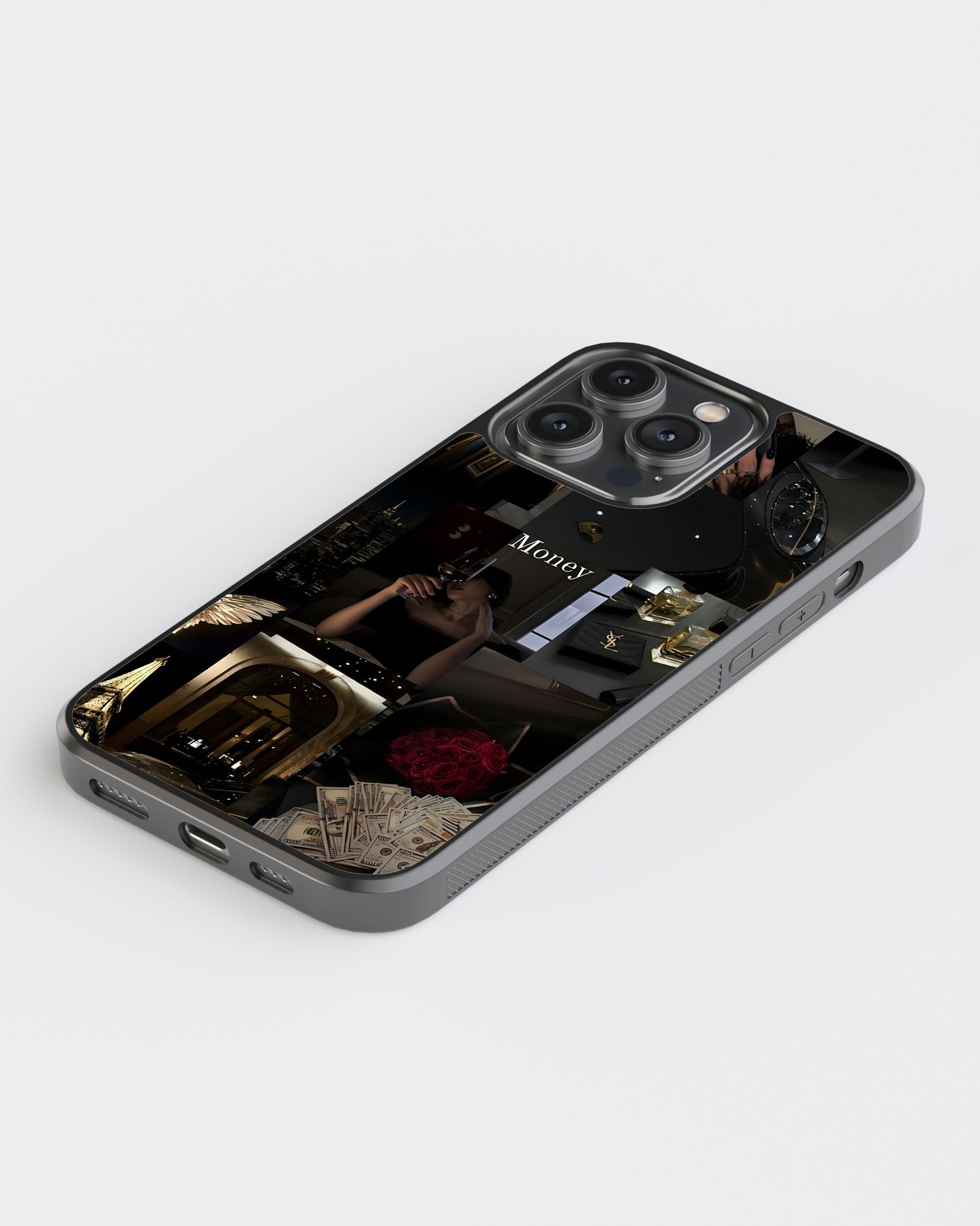 Girls Aesthetic Glass Mobile Case