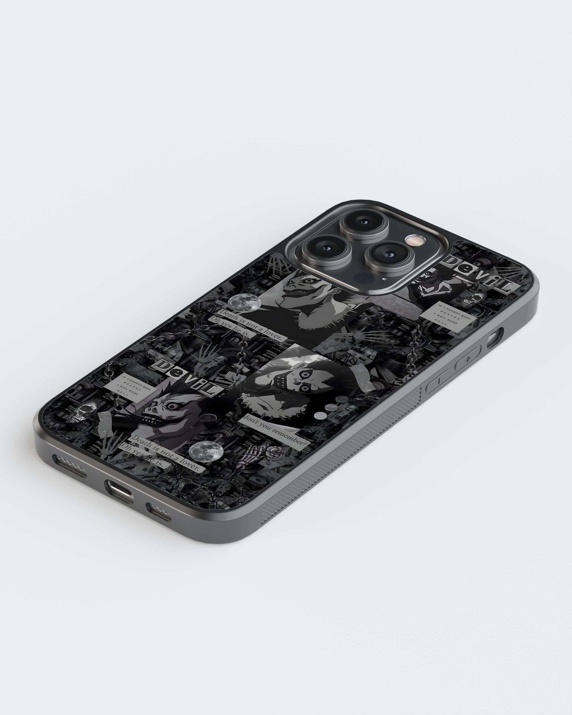 Death Note Glass Mobile Case