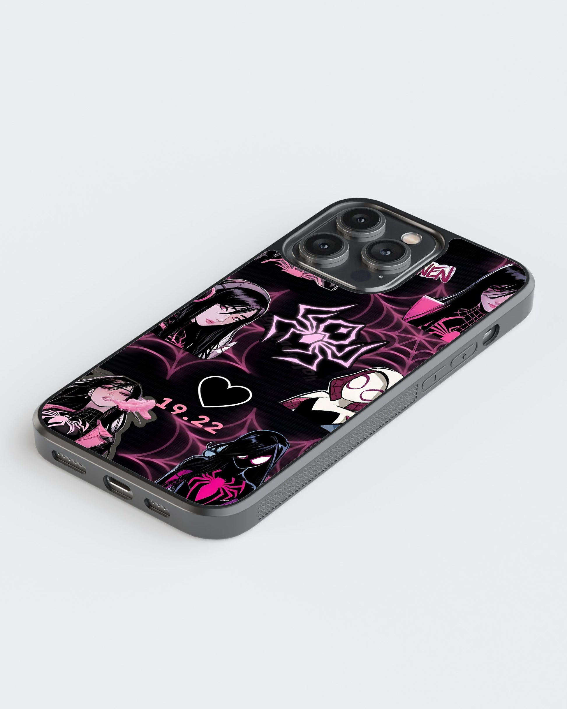 Girls Aesthetic Glass Mobile Case