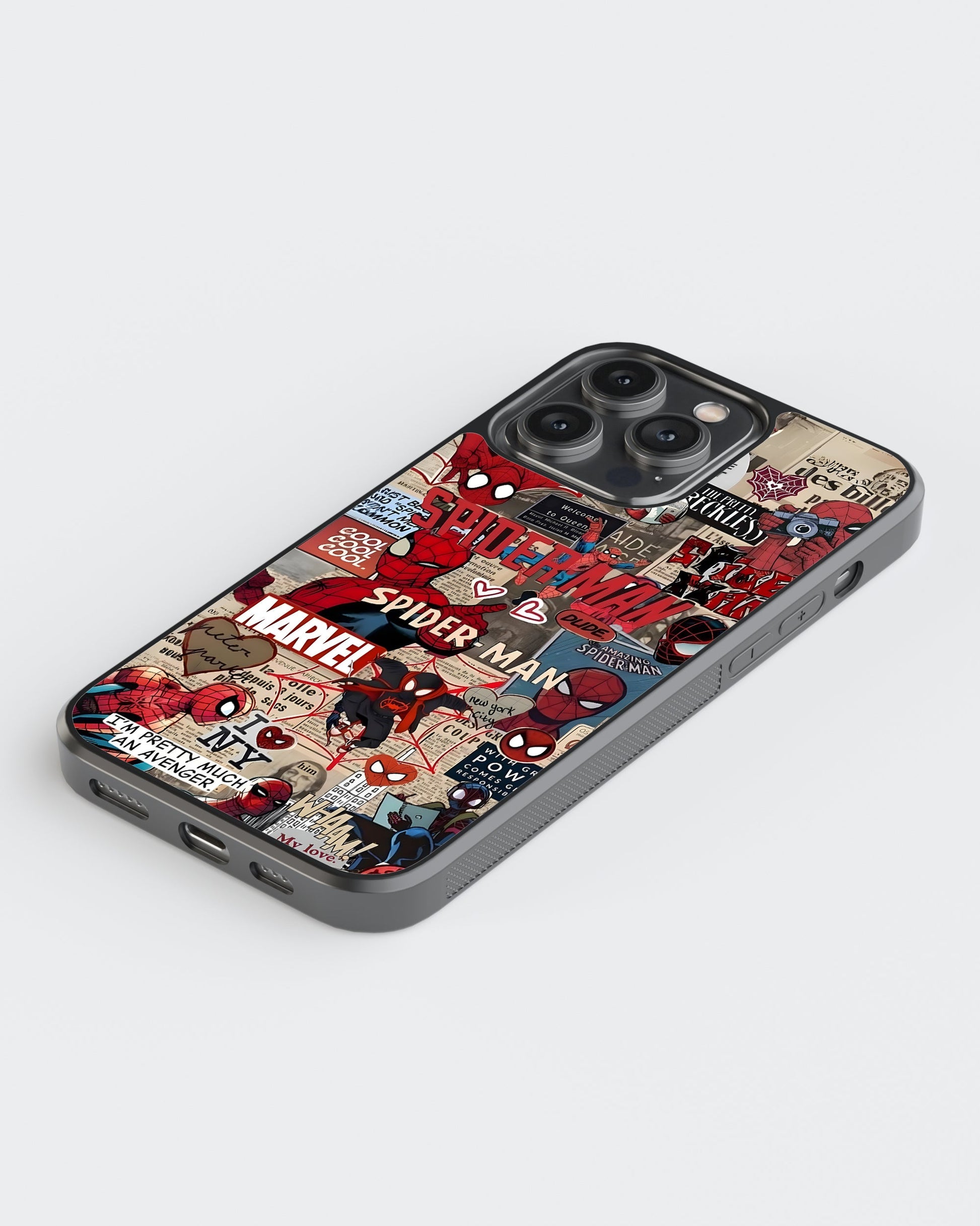 Marvel Glass Mobile Case
