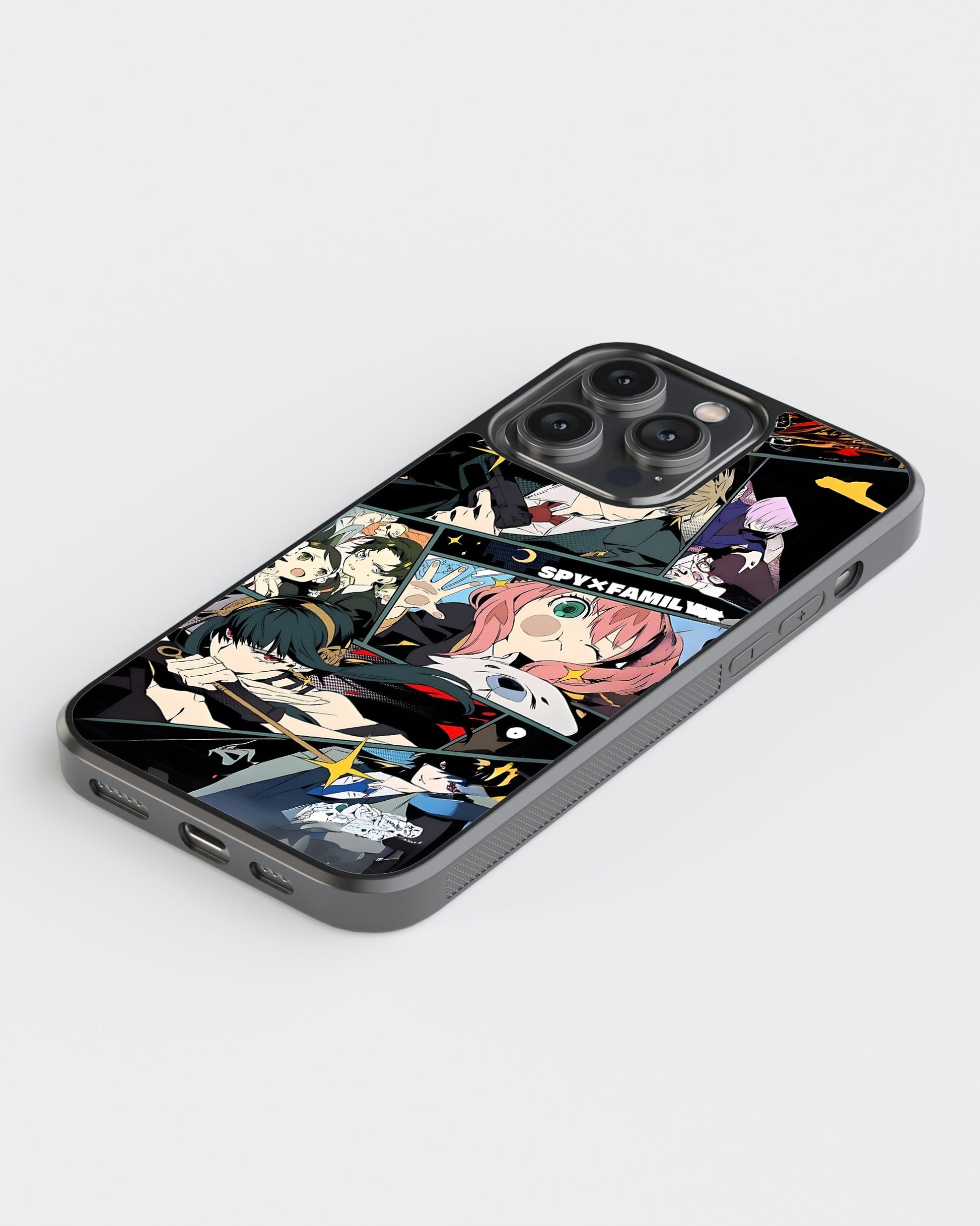 Spy X Family Glass Mobile Case