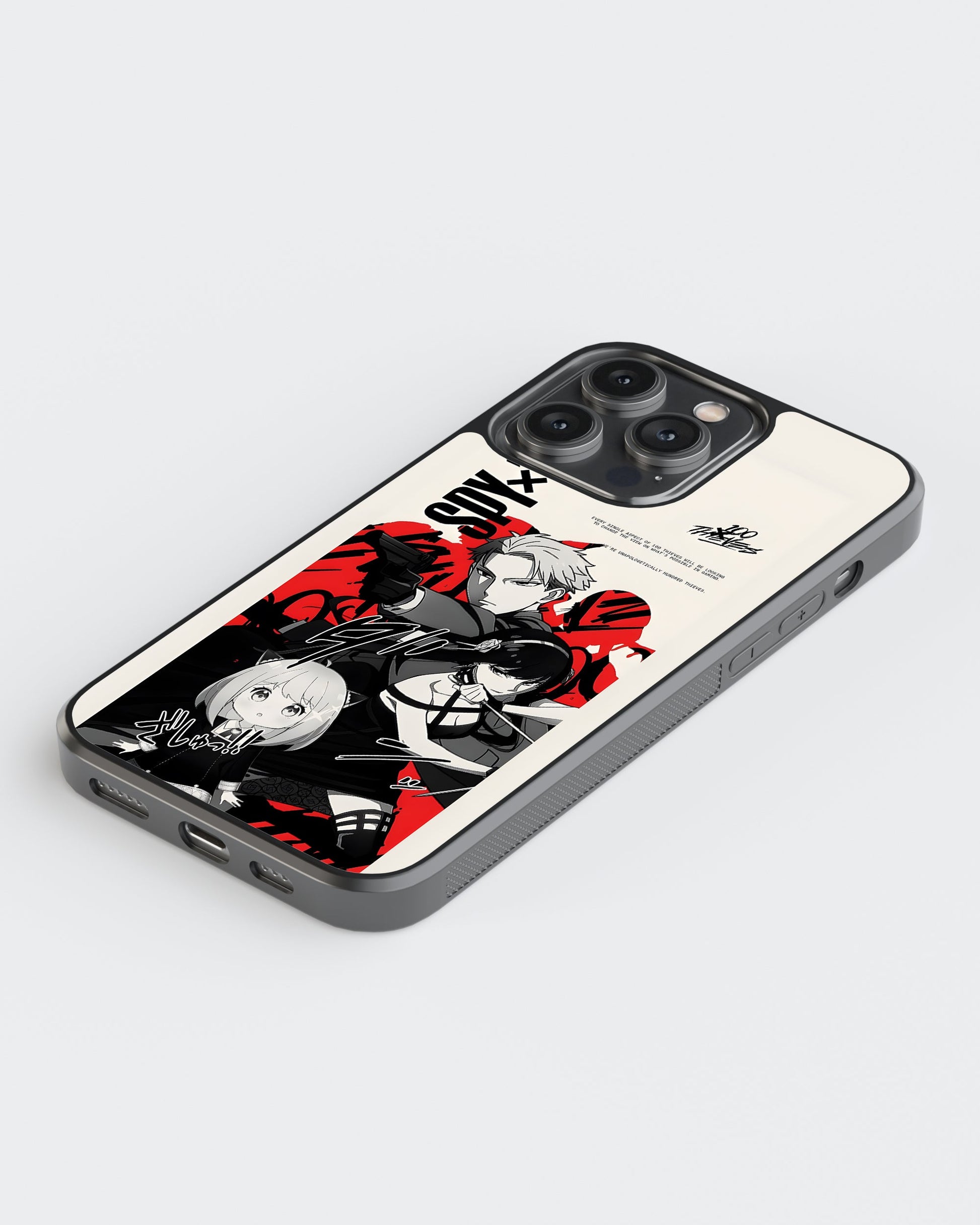 Spy X Family Glass Mobile Case