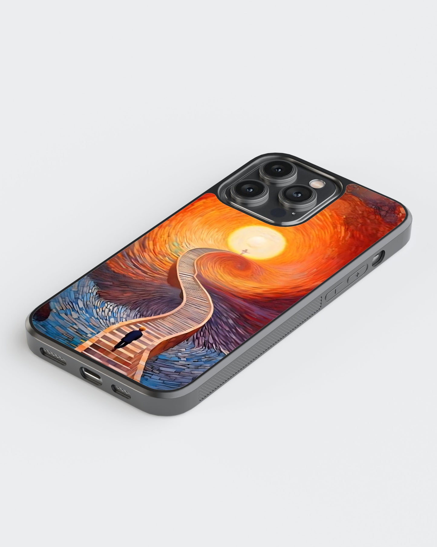 Modernism Glass Mobile Case