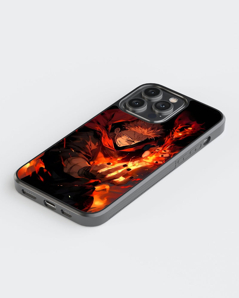 Jujutsu Kaisen Glass Mobile Case