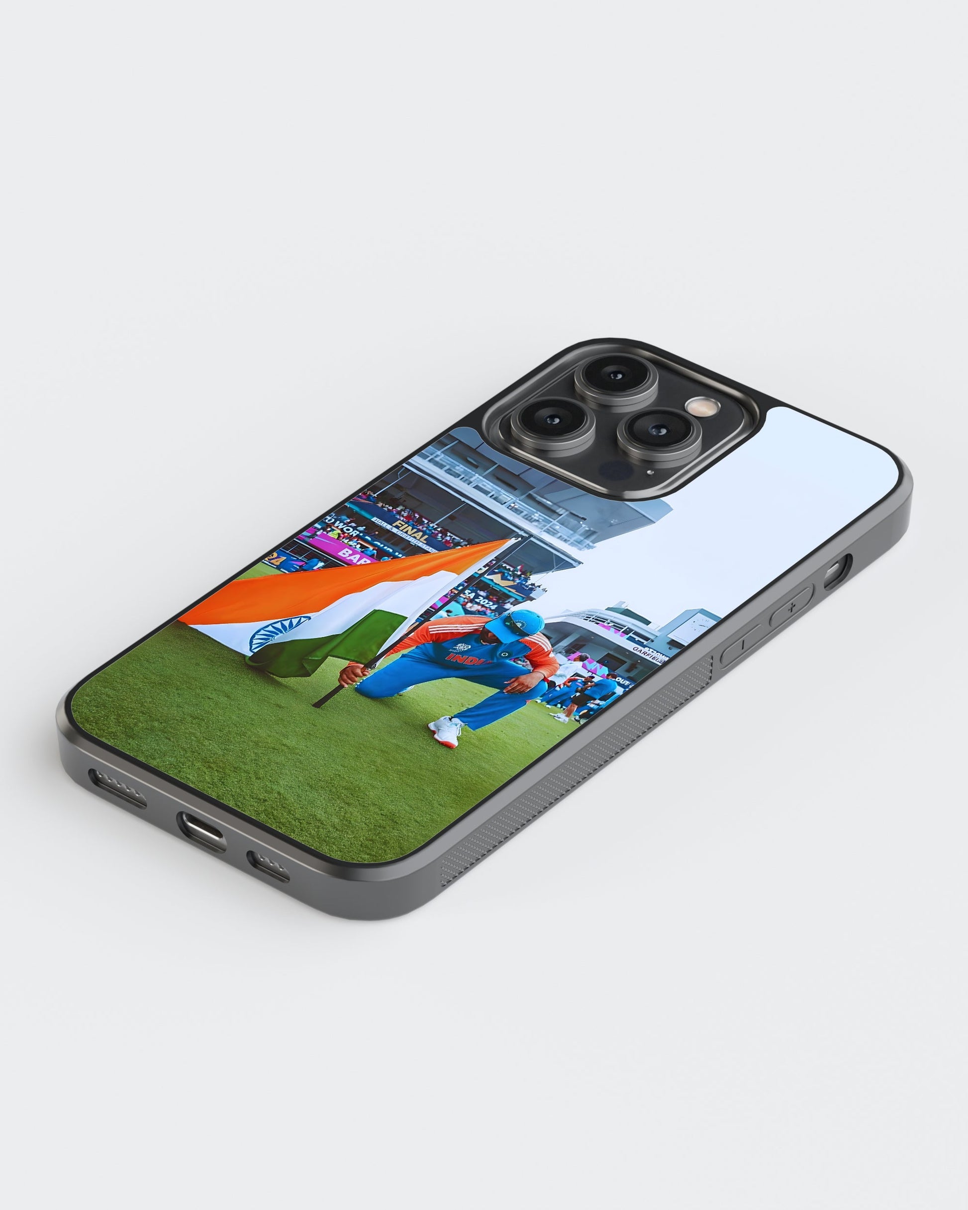Cricket Glass Mobile Case