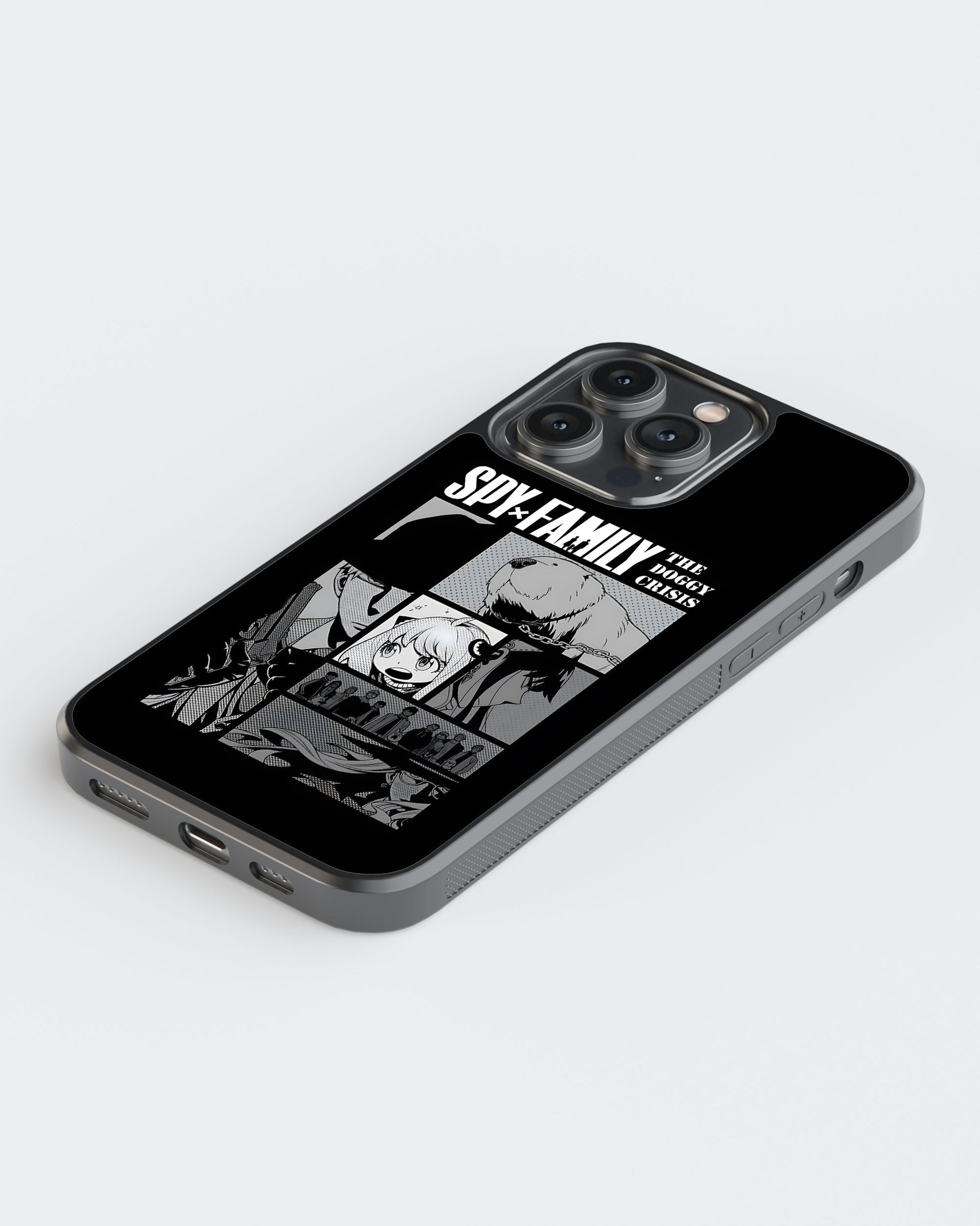 Spy X Family Glass Mobile Case