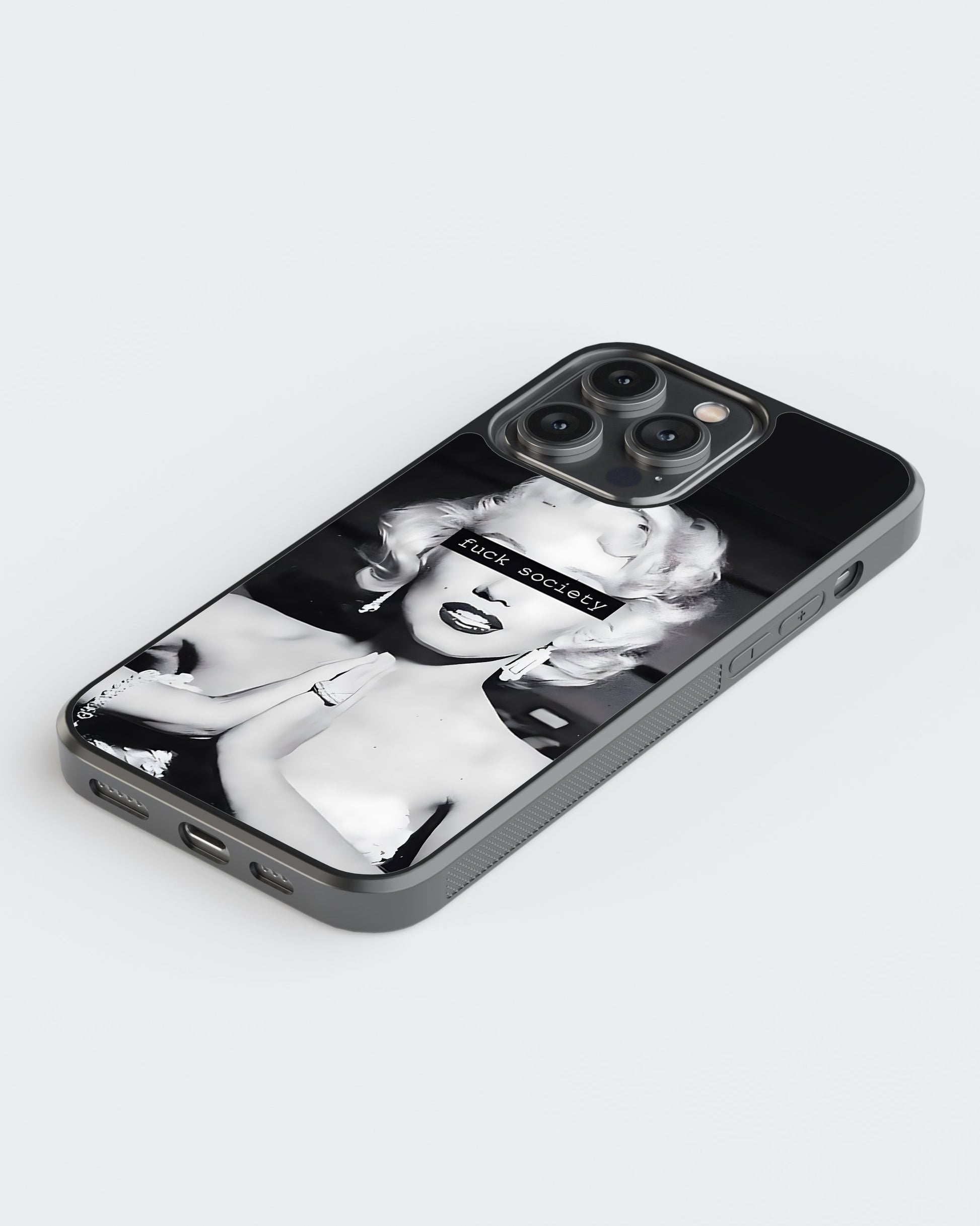 Modernism Glass Mobile Case